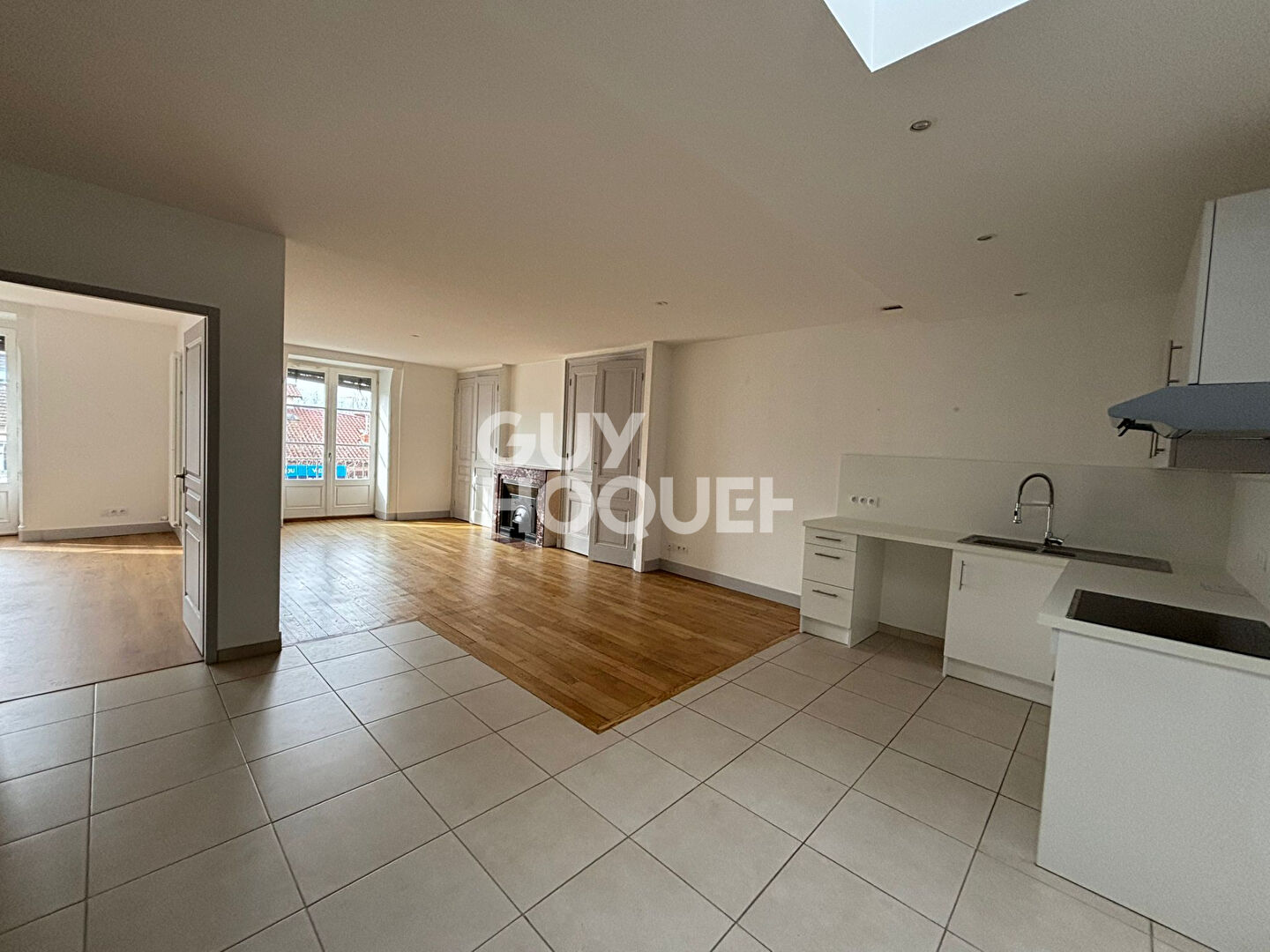 Dernier étage Boulevard des Belges - 91 m²