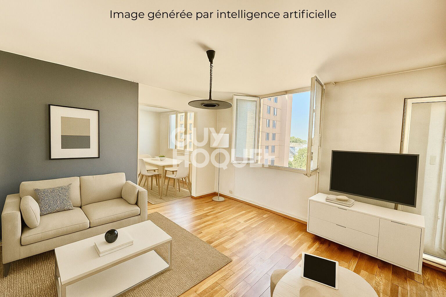 Appartement 5 pièces Caluire centre, balcon et garage