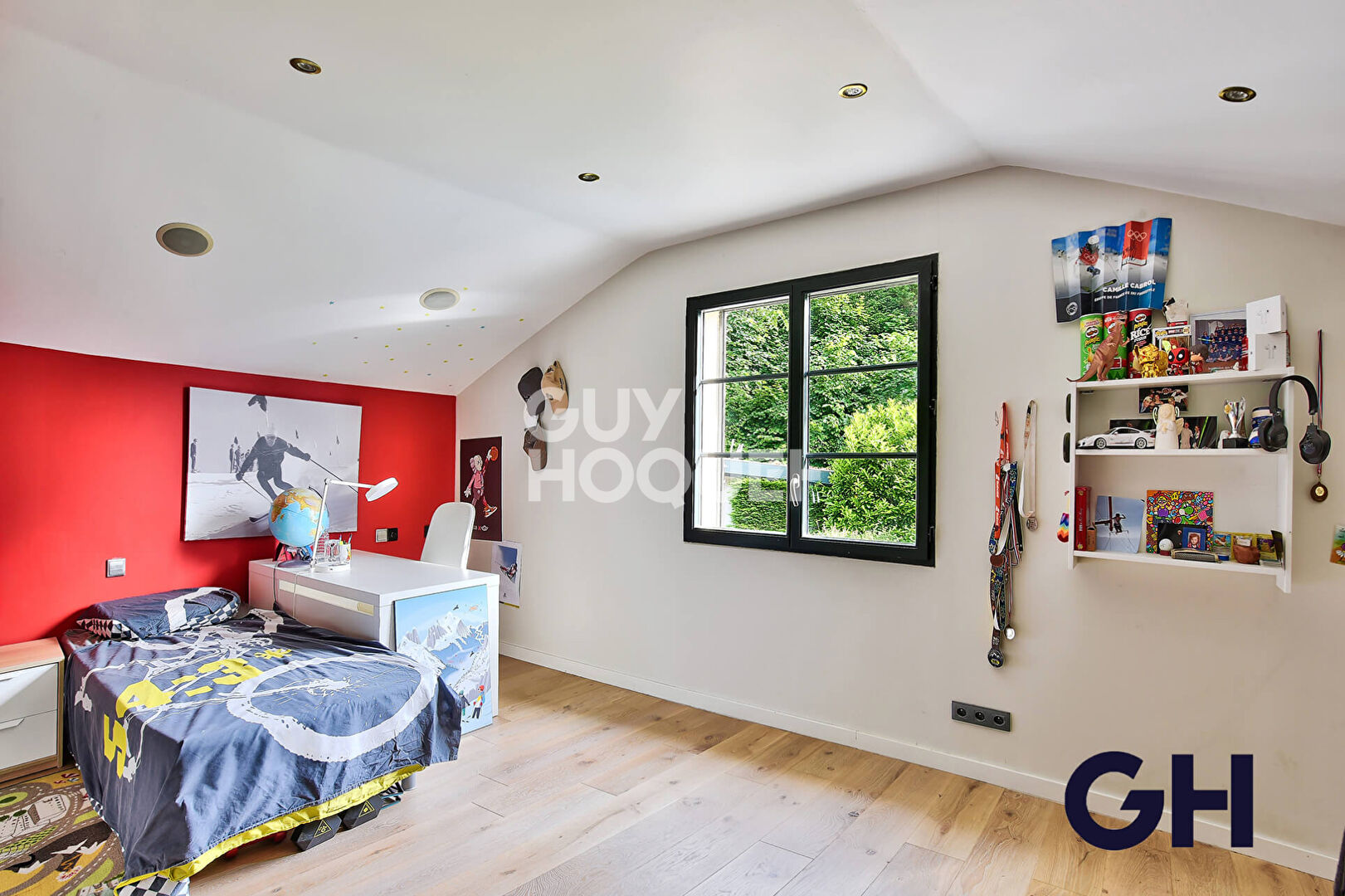 Maison contemporaine avec piscine et jardin Caluire-et-Cuire