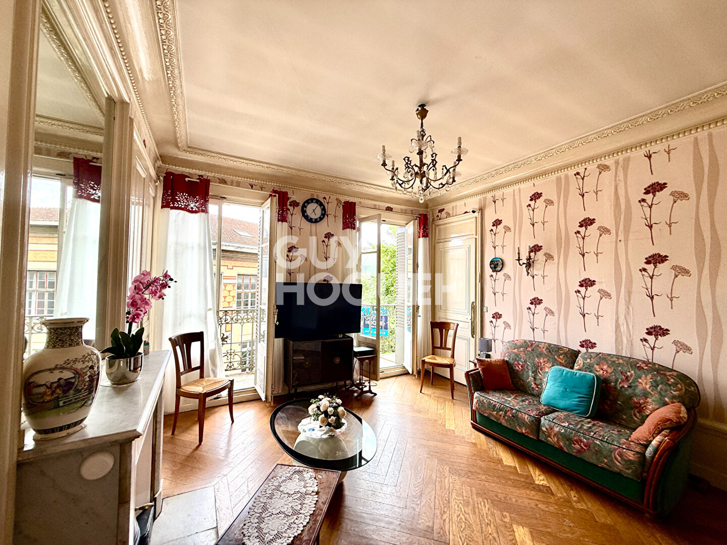 Appartement 3 pièces 66 m² avec balcon filant Lyon 1er