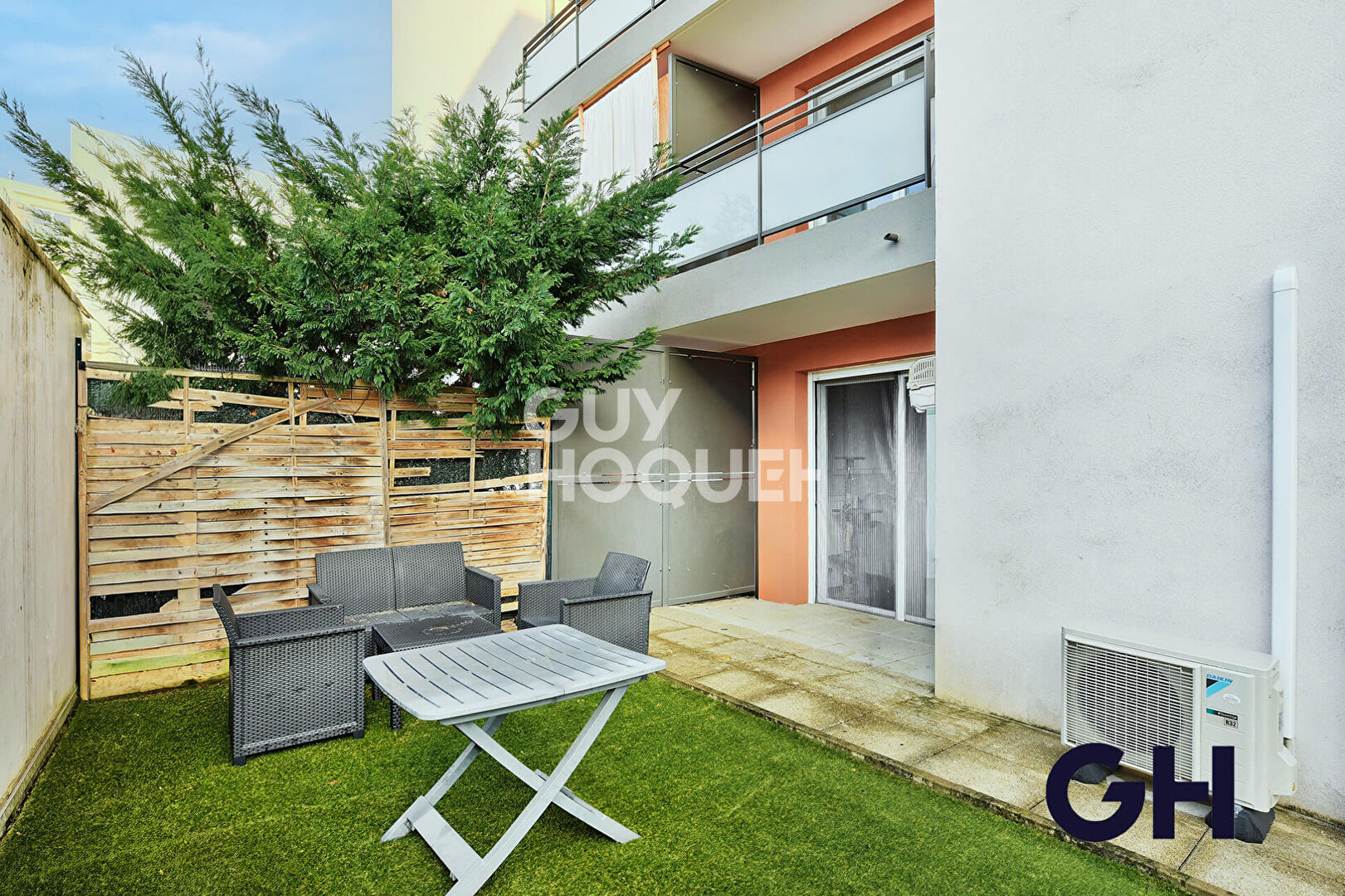Meyzieu Centre - rez-de-jardin - 3 pièces - Jardin 50m2
