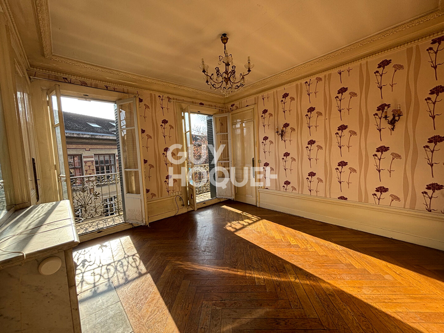 Appartement 3 pièces 66 m² avec balcon filant Lyon 1er