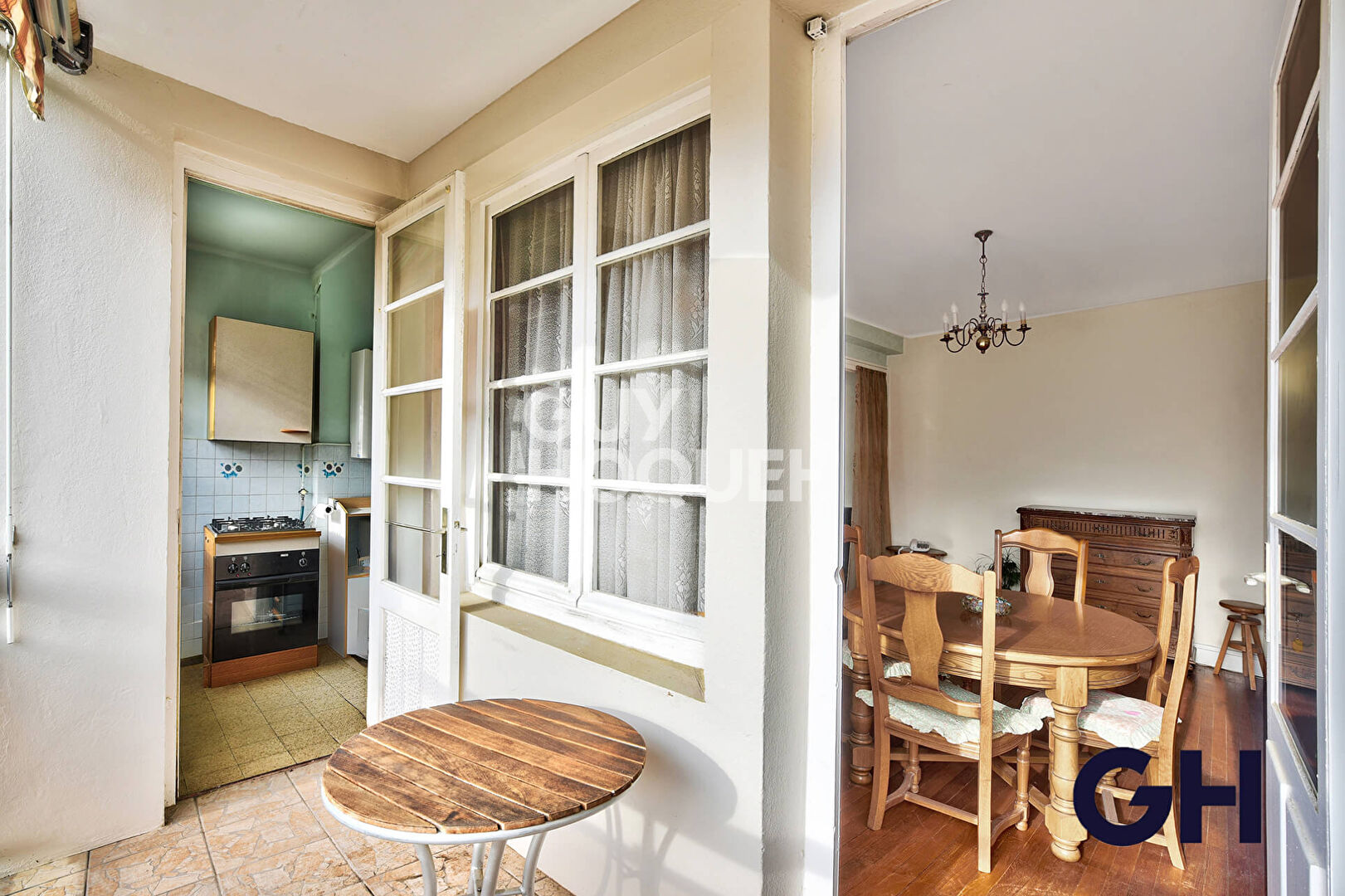 Champvert - Etage élevé - vue verdoyante - Appartement Lyon 3 pièces 56,83m2