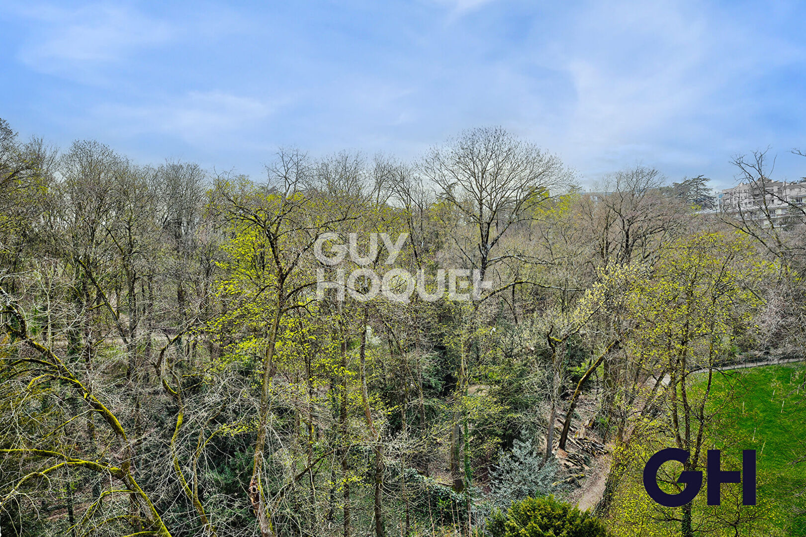 Champvert - Etage élevé - vue verdoyante - Appartement Lyon 3 pièces 56,83m2