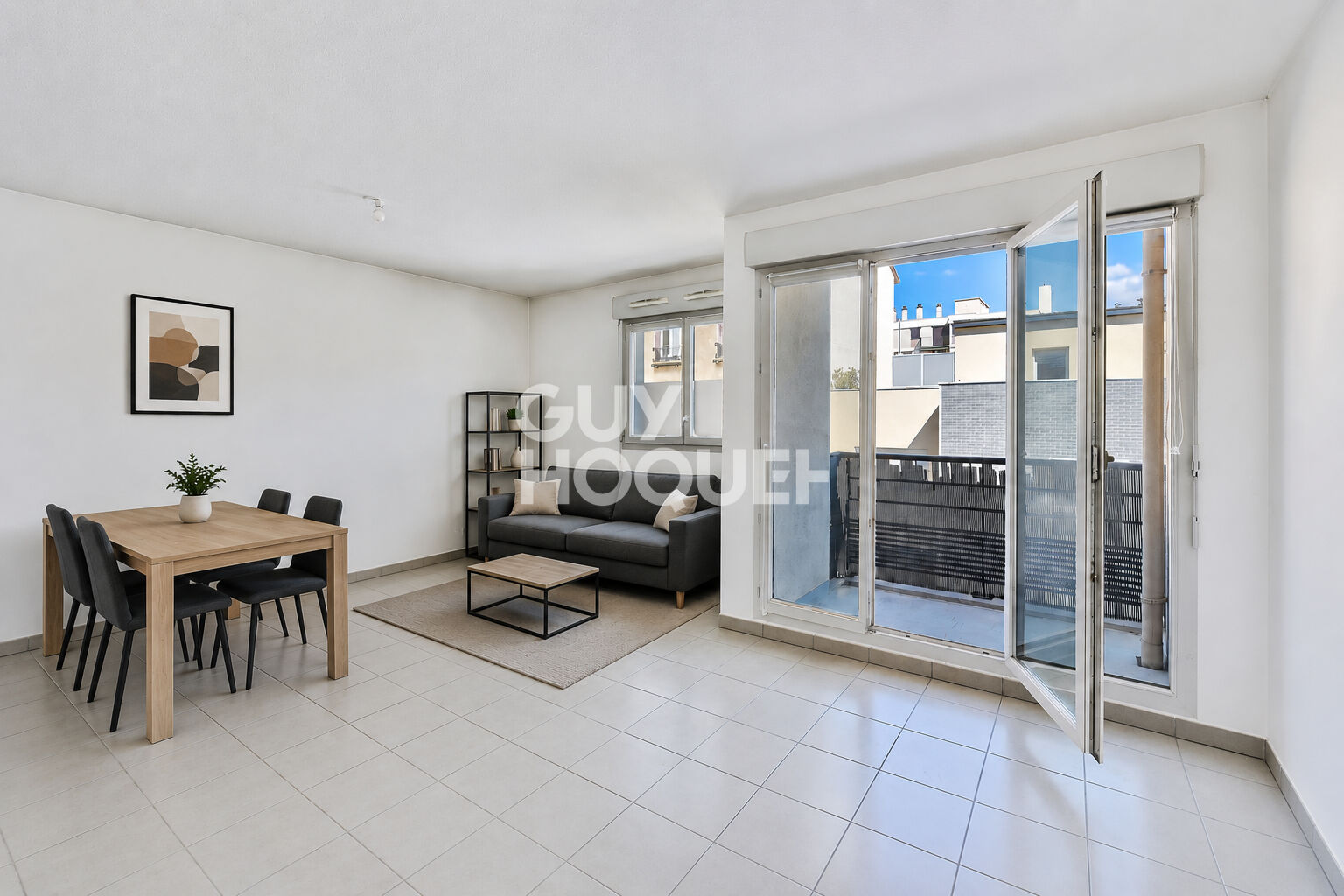 Appartement Villeurbanne 3 pièces 60 m² avec balcon et garage