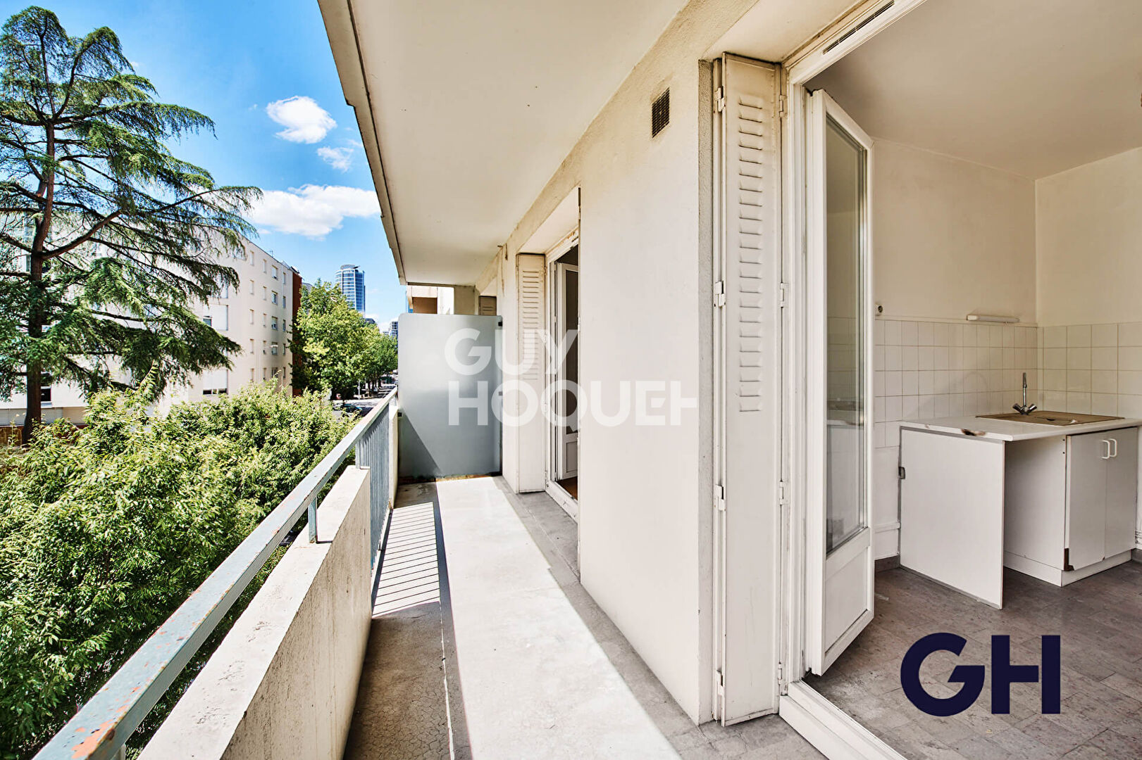 Appartement Lyon 3 pièces 63 m² balcon et garage