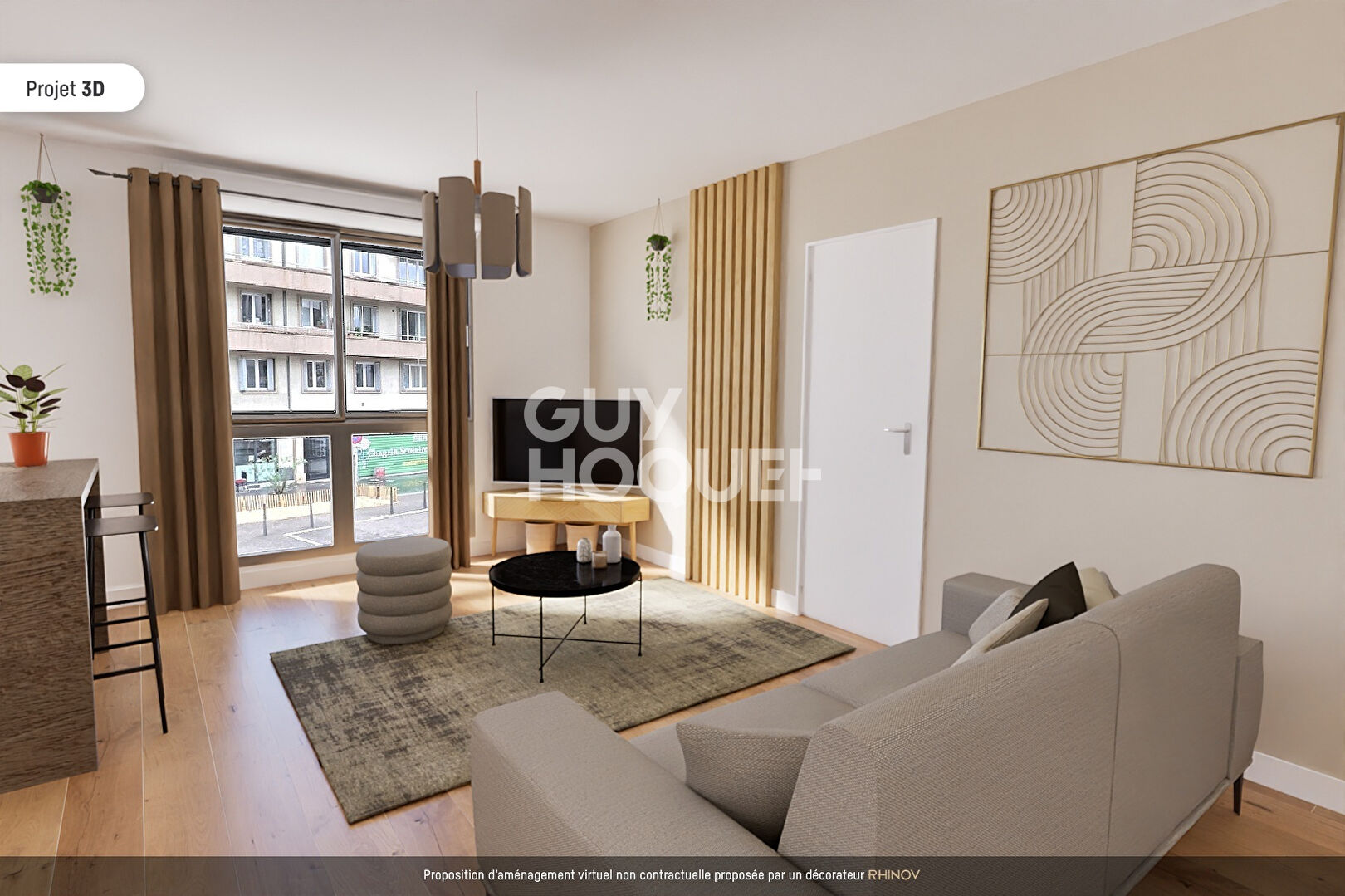 Appartement T3 lumineux quartier Saint-Louis