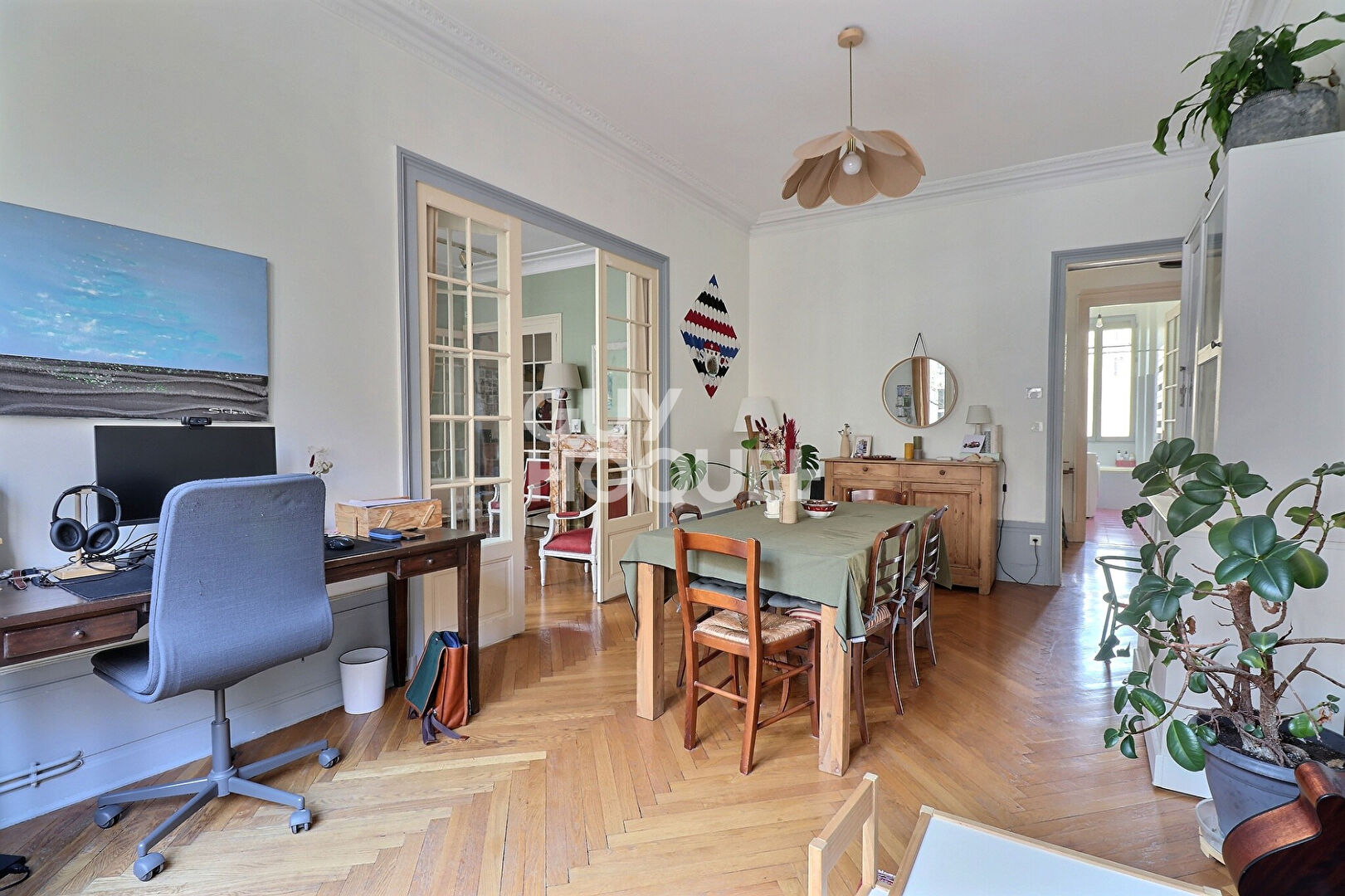 Appartement familial avec cachet de l'ancien - Saxe Gambetta