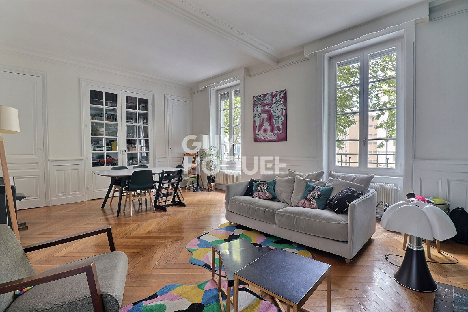 Appartement T4 avec cachet de l'ancien - Saxe Gambetta / Garibaldi