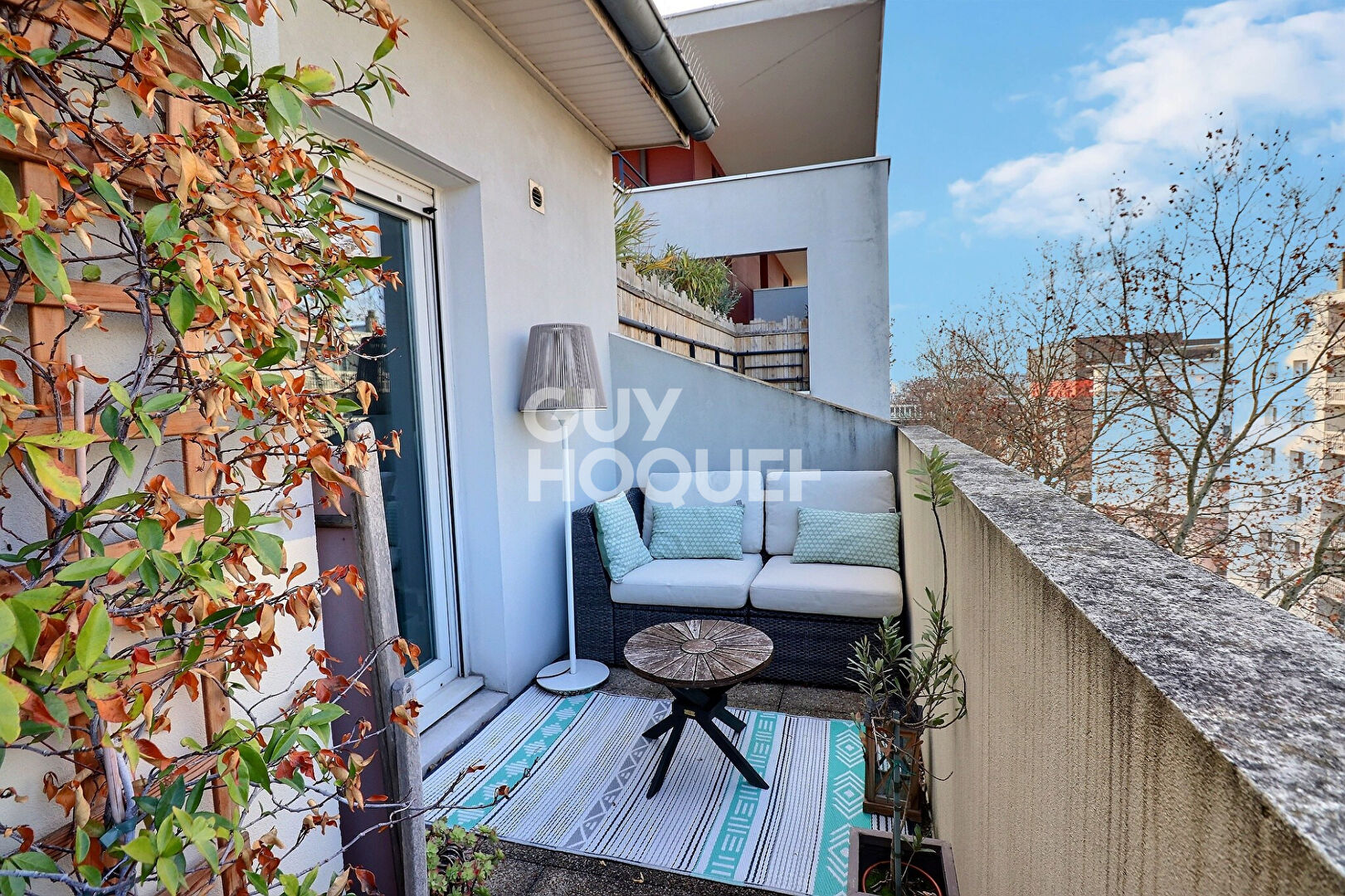 T3 dernier étage avec terrasse secteur Jean Macé