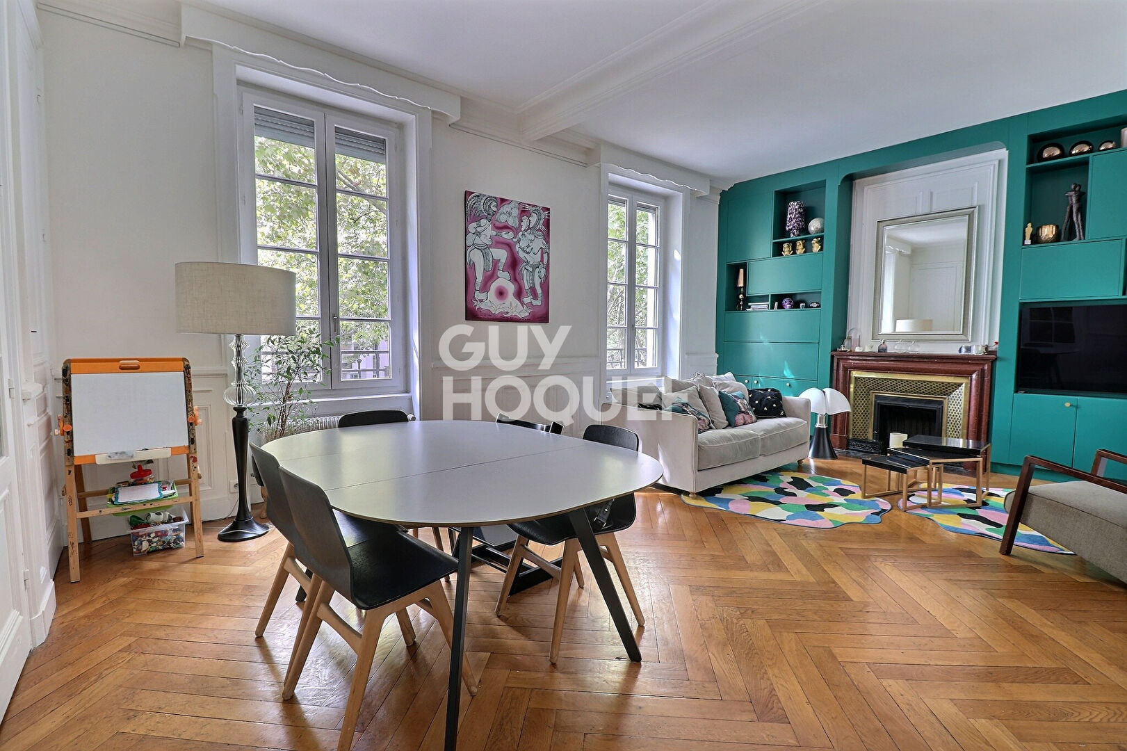 Appartement T4 avec cachet de l'ancien - Saxe Gambetta / Garibaldi