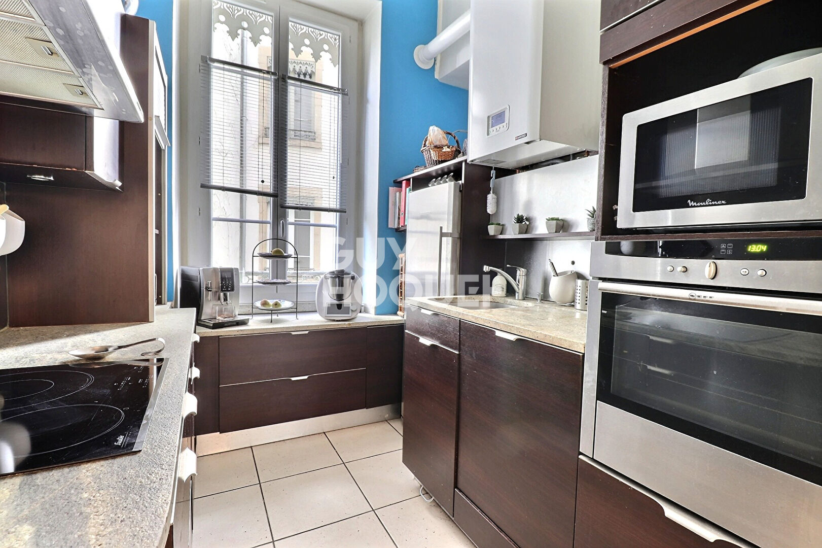 Appartement familial de caractère de 170m² - Volumes d'exception - Saxe Gambetta