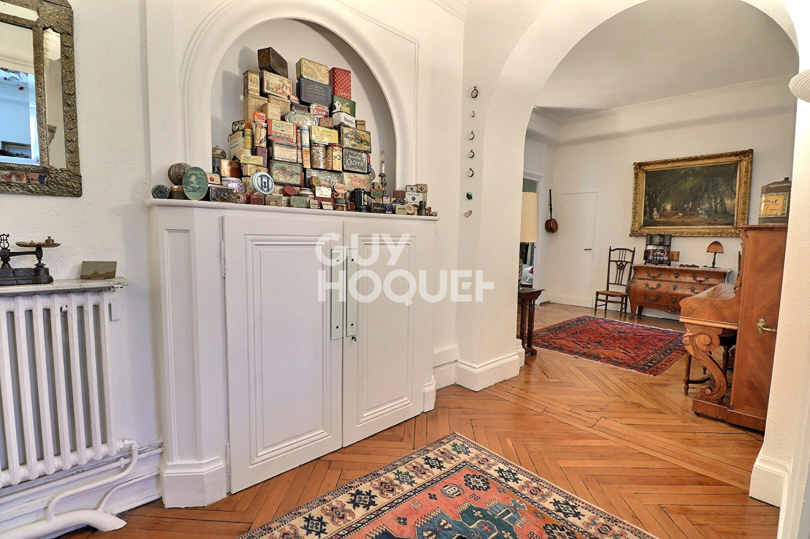 Appartement familial de caractère de 170m² - Volumes d'exception - Saxe Gambetta