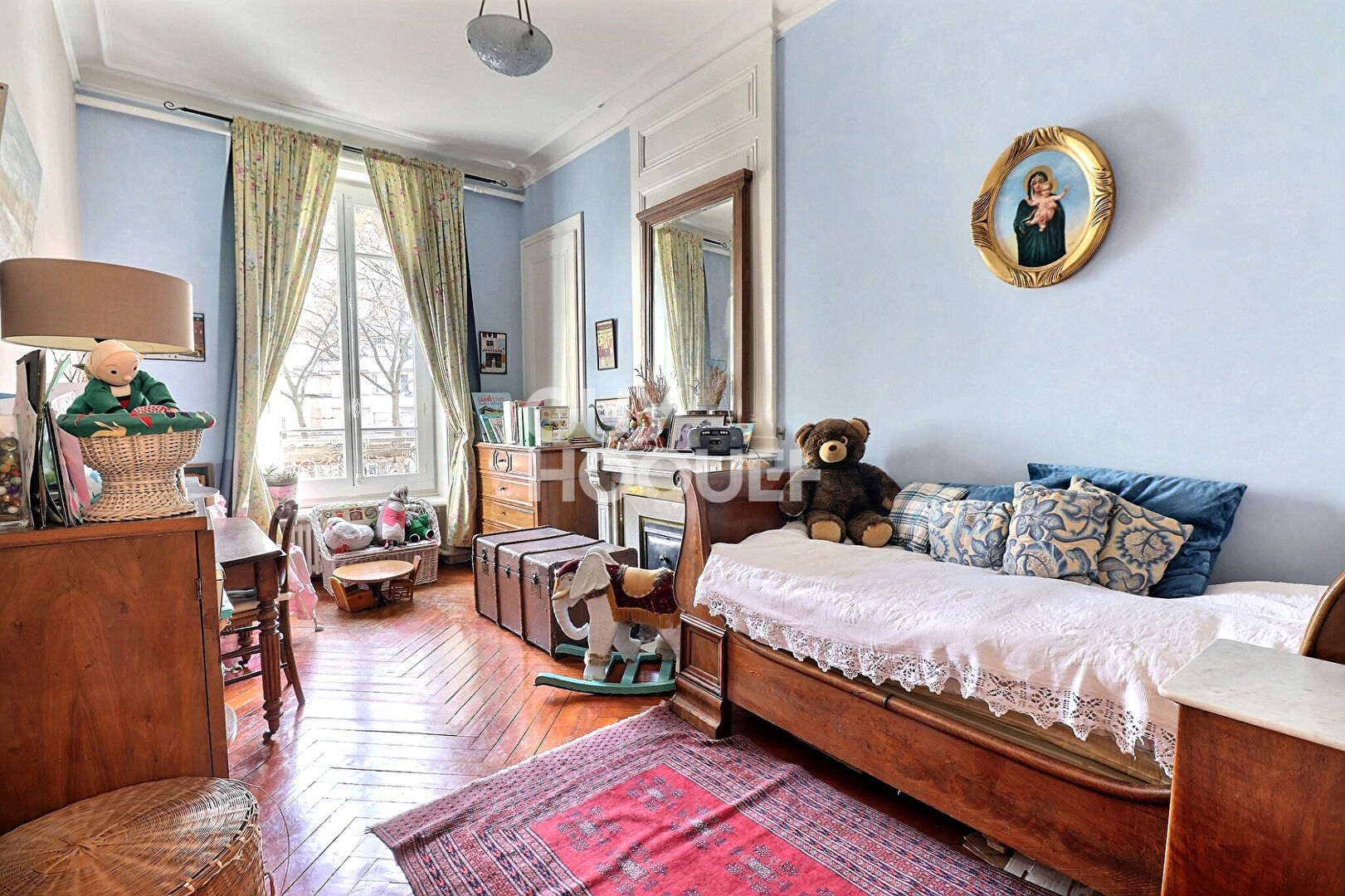 Appartement familial de caractère de 170m² - Volumes d'exception - Saxe Gambetta