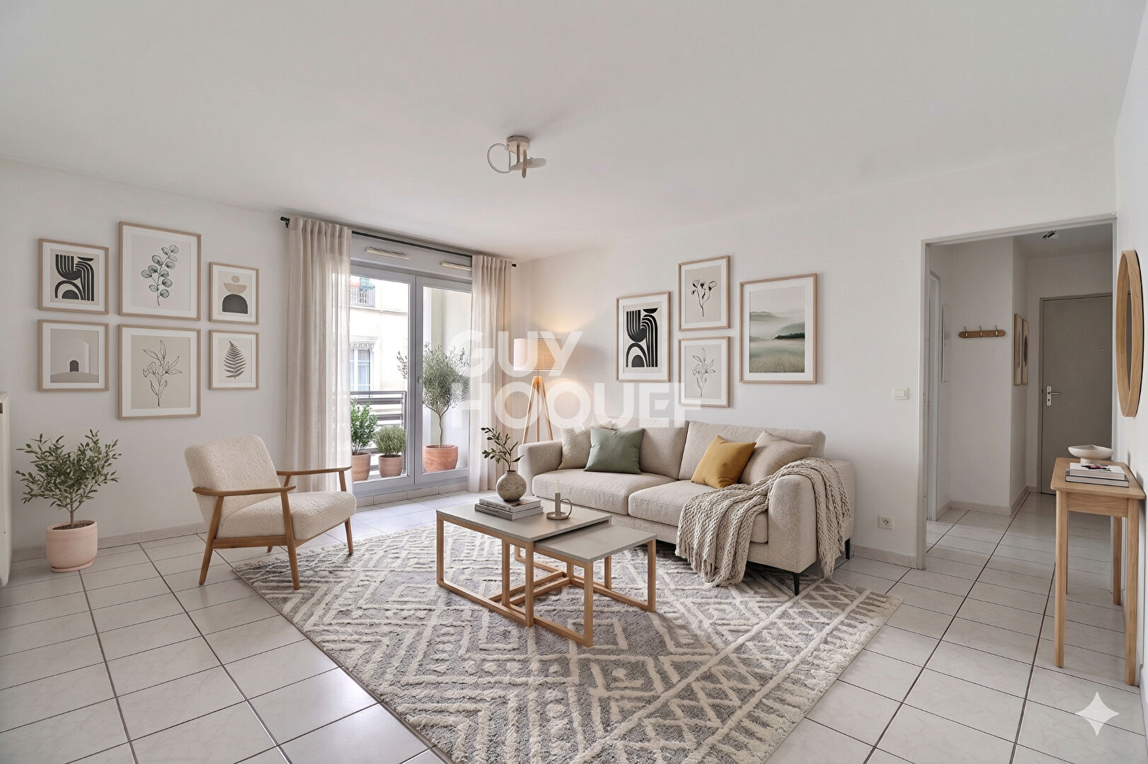 T3 avec balcon - Quartier Place Guichard