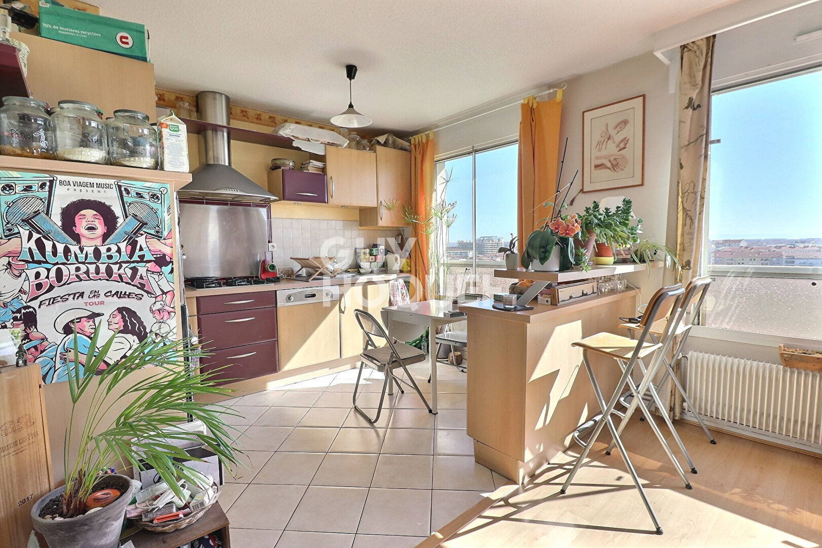 T4 avec garage secteur Garibaldi