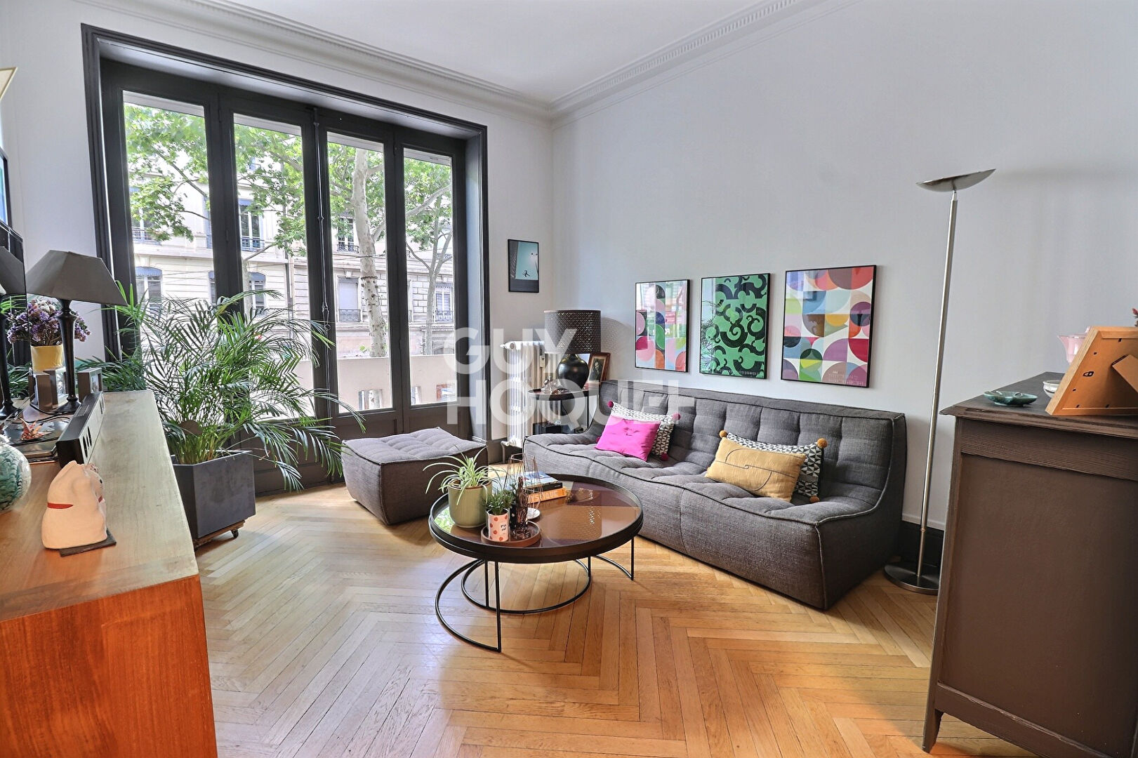 T4 avec cachet dans un superbe immeuble Art Déco - Saxe Gambetta