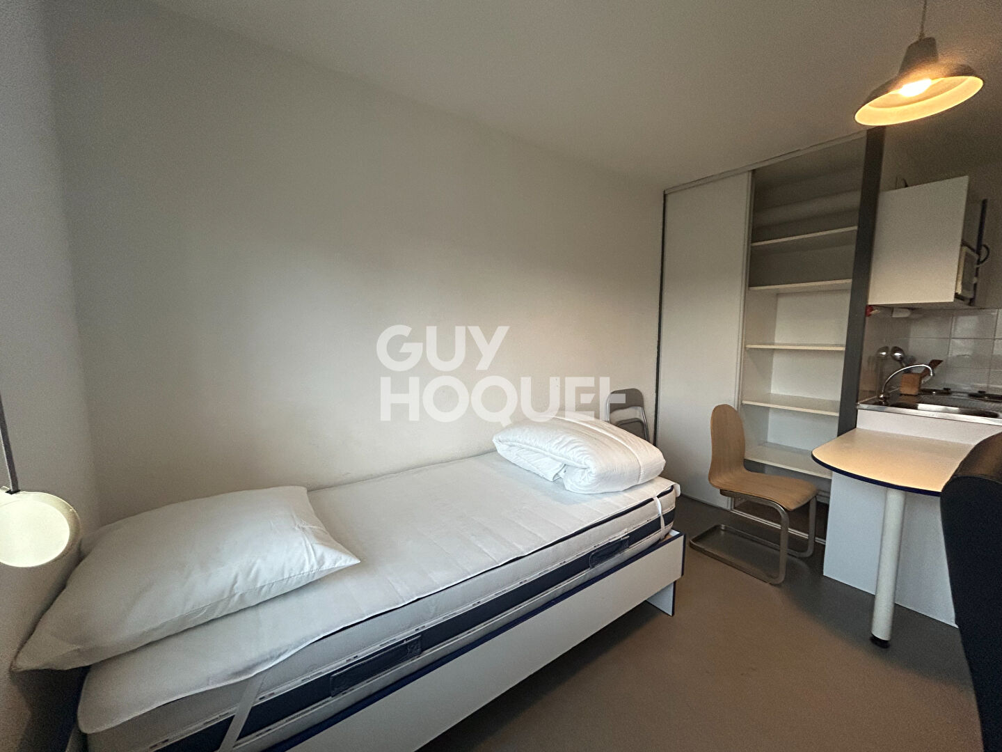 Appartement Villeurbanne 1 pièce(s) 18.46 m2