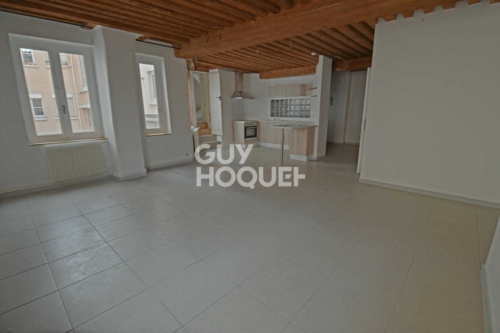 A vendre, dans les pentes de la Croix Rousse, appartement de type T3 de79 m² dans le 1er arrondissement de Lyon (69001)