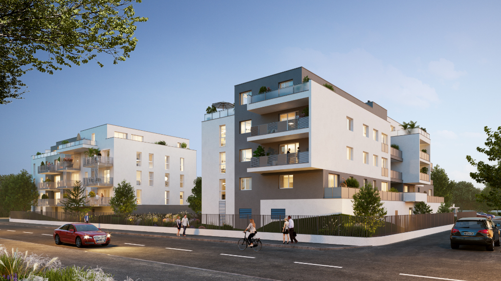 NOUVEAU Programme neuf  !  Appartements "Domaine Saint Pierre"- THIONVILLE - A31, Direction Luxembourg, Nord de Metz