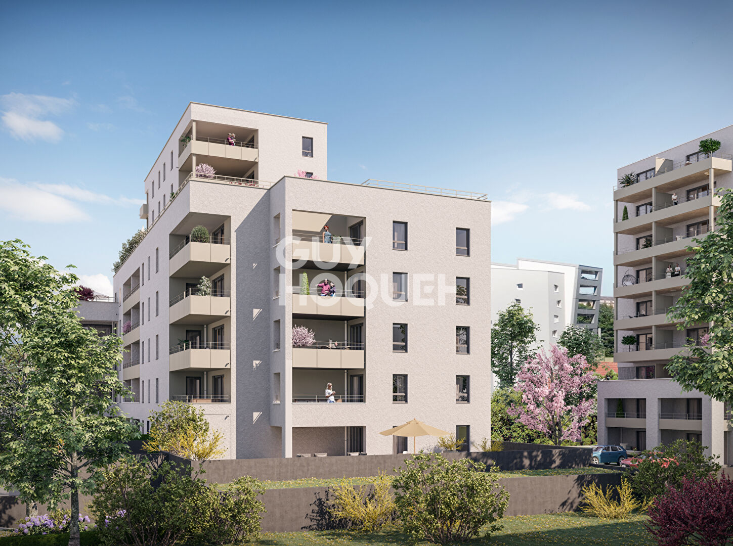 Appartement attique T5 - Programme Neuf  -  METZ  "Signature "-  quartier Lothaire"   - A31/ A4