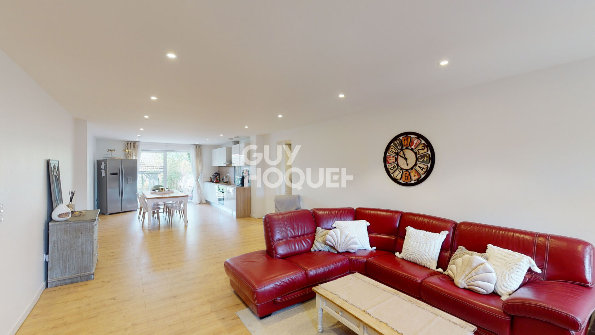 A vendre - Appartement 5 pièces de 110 m² , jardin privatif, place de parking / RUGY - ARGANCY  - A31/ A4