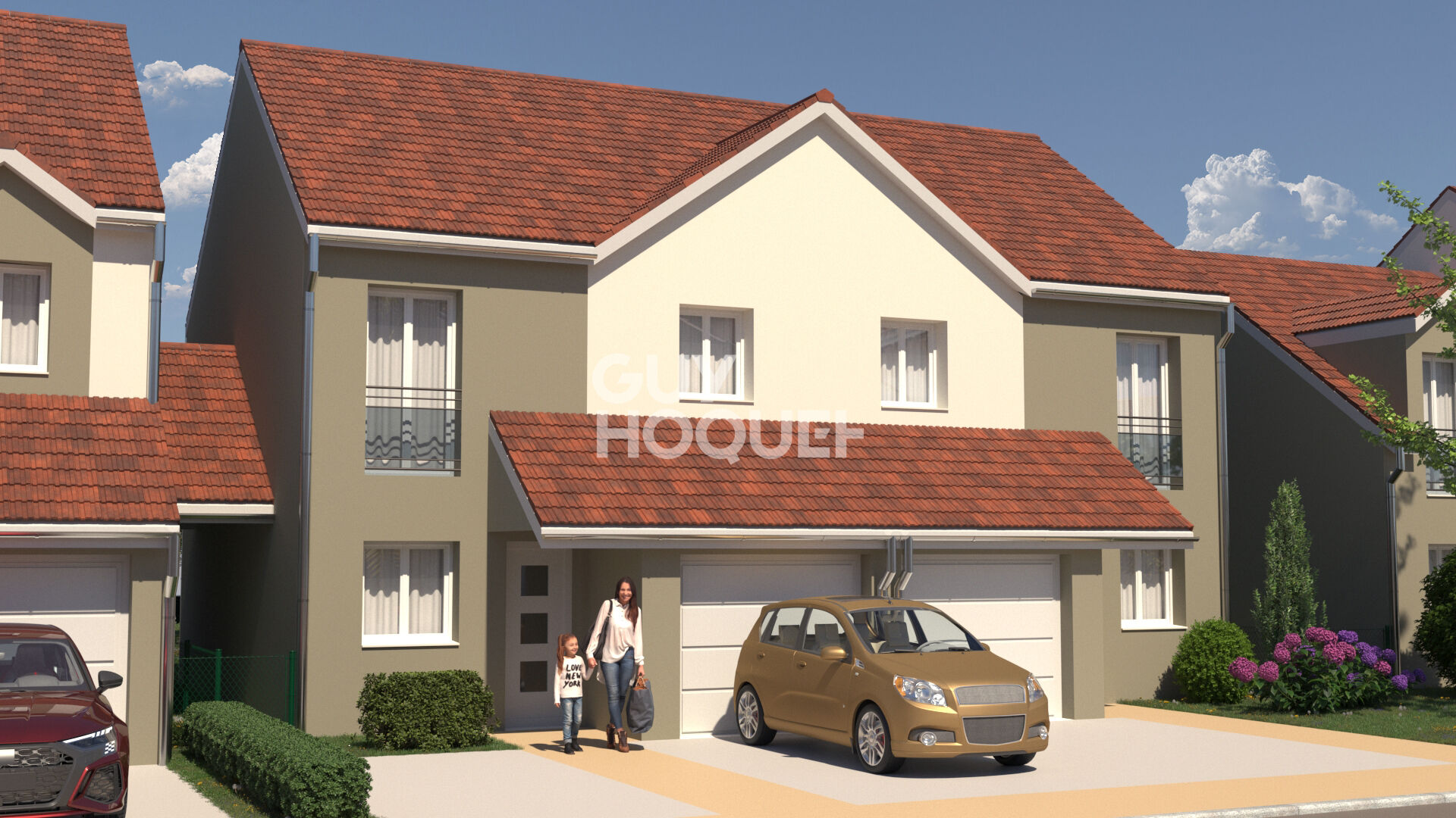 Nouveau programme neuf - Le Chemin des Jardins à METZERESCHE - Axe  Metz - Thionville - Luxembourg