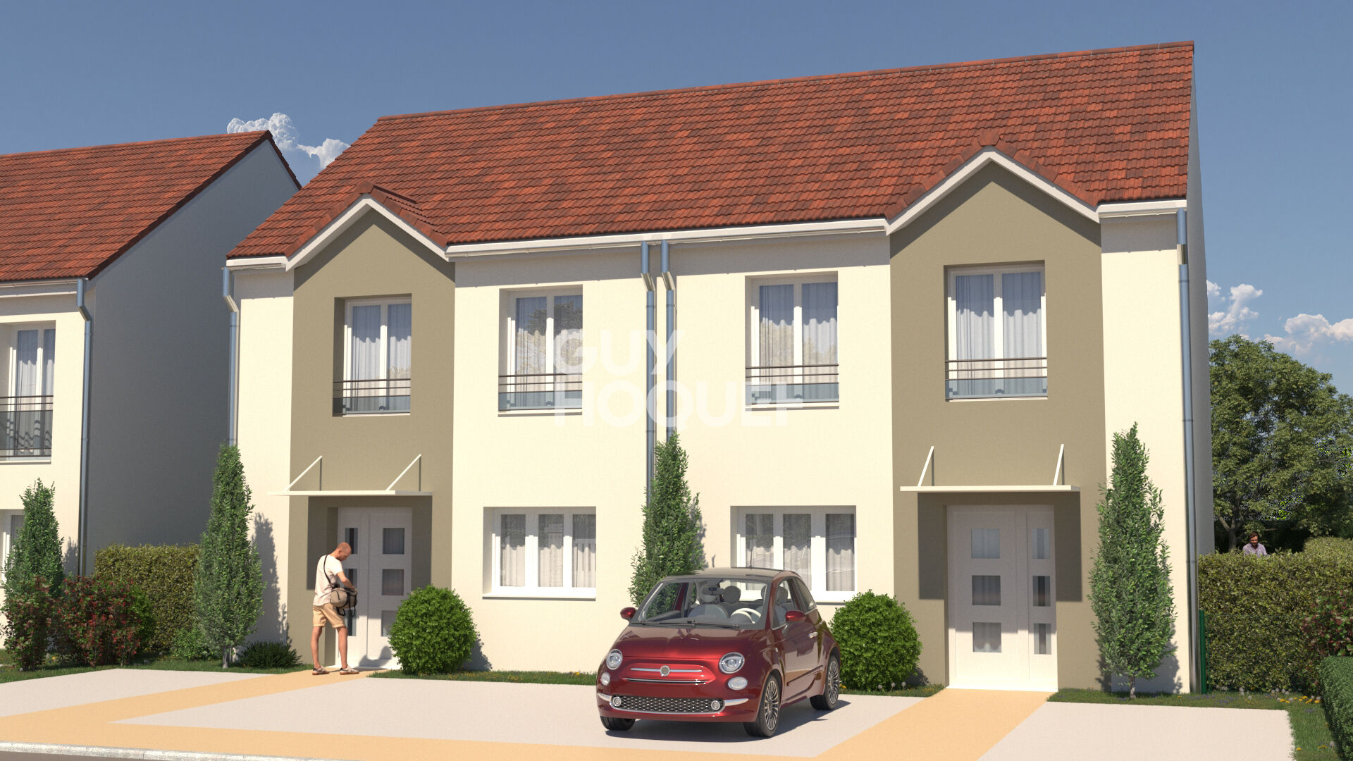 Nouveau programme neuf - Le Chemin des Jardins à METZERESCHE - Axe  Metz - Thionville - Luxembourg