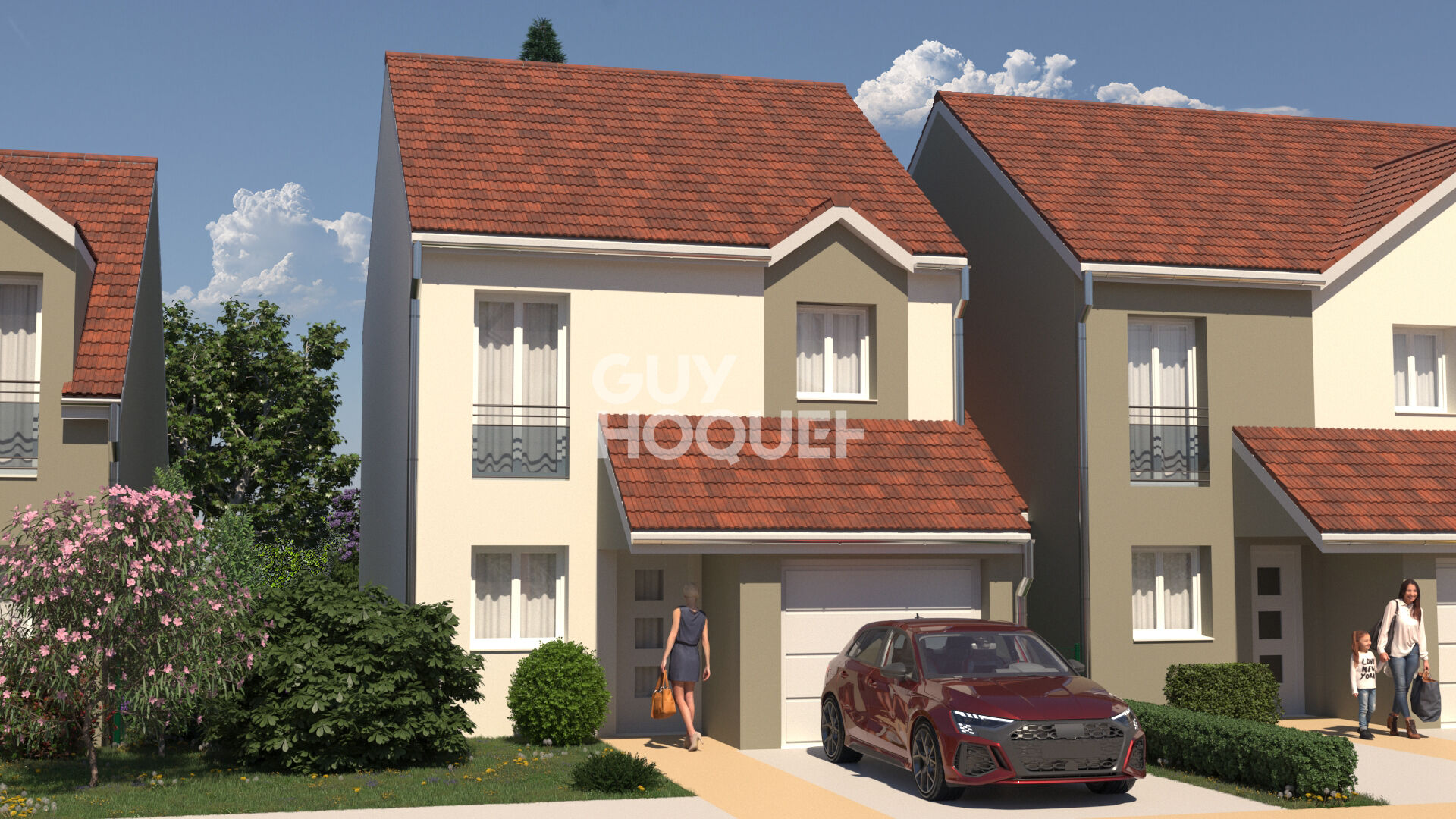 Nouveau programme neuf - Le Chemin des Jardins à METZERESCHE - Axe  Metz - Thionville - Luxembourg