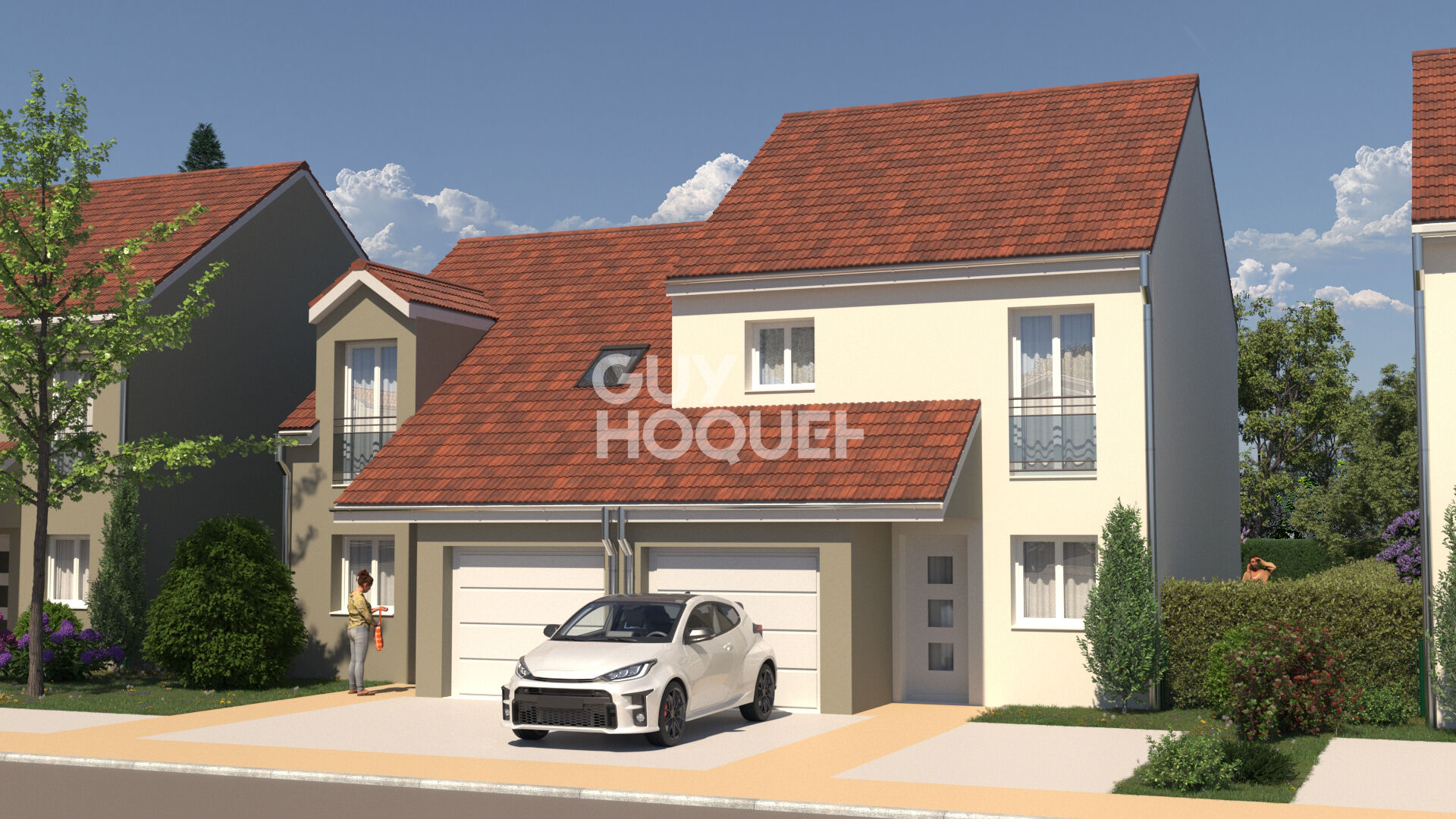 Nouveau programme neuf - Le Chemin des Jardins à METZERESCHE - Axe  Metz - Thionville - Luxembourg