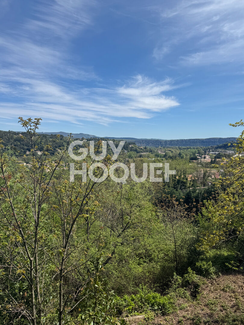 AUBENAS - Vue Dégagée avec Terrain constructible.