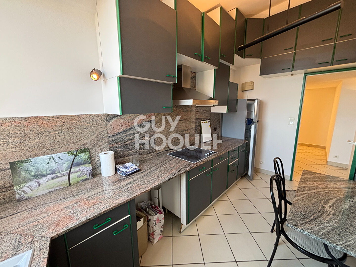 Appartement lumineux avec mezzanine 4 étage avec ascenseur 76 m² Carrez / 98 m² au sol