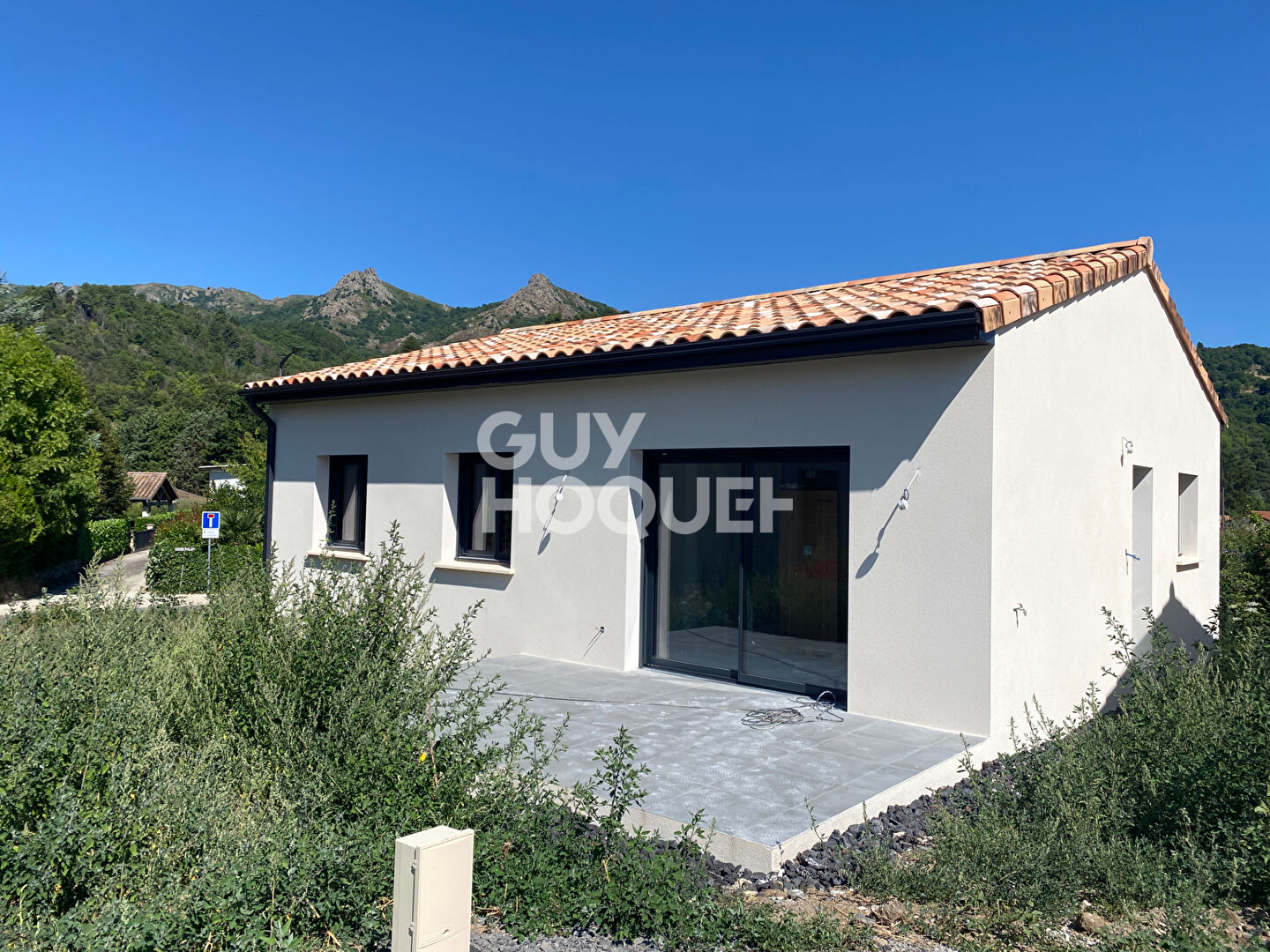 À VENDRE - Maison neuve de plain-pied - 3 chambres - Normes RE 2020 - Jaujac