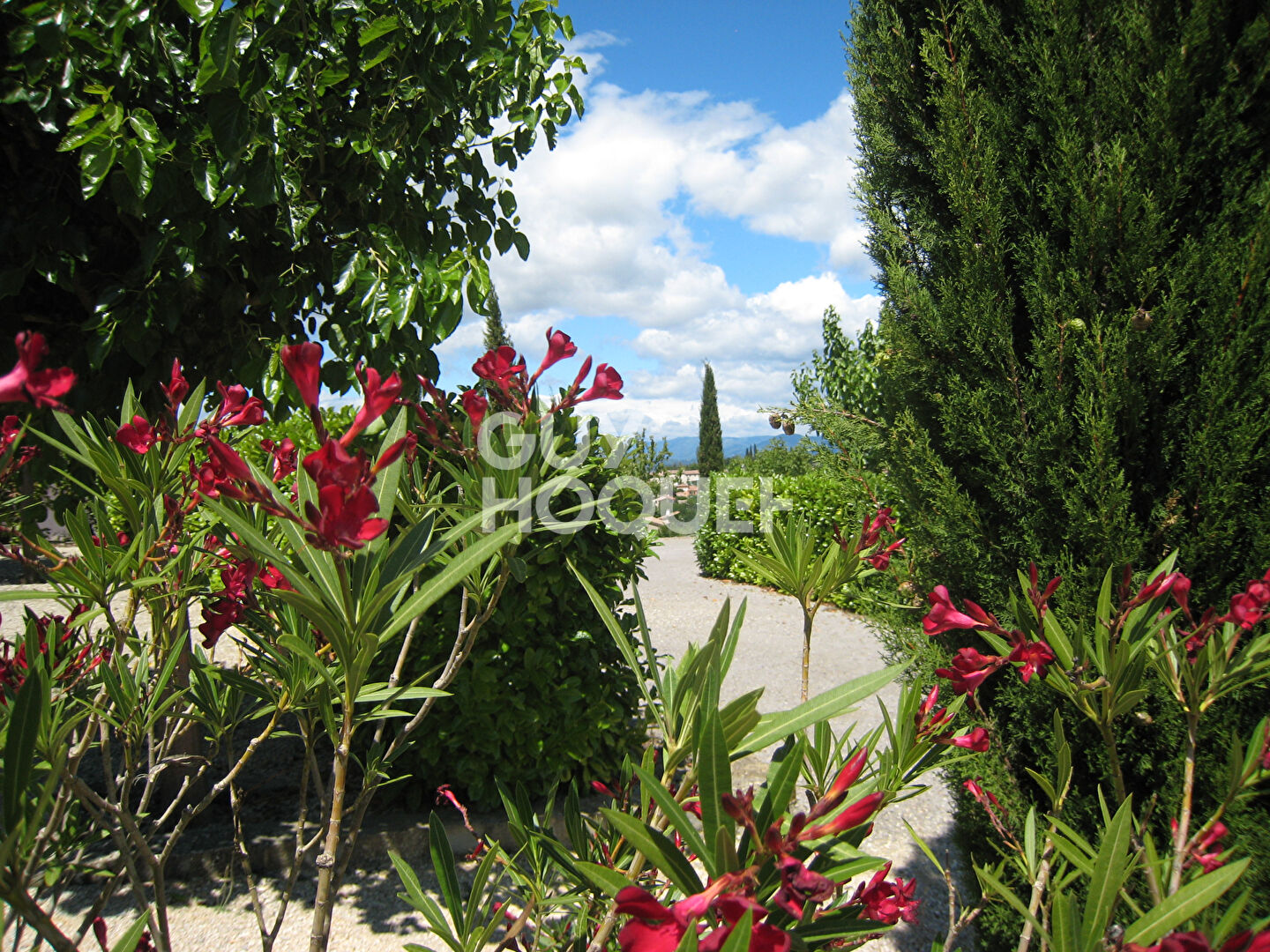 Ensemble de 6 maisons avec piscine et  grand poolhouse en commun