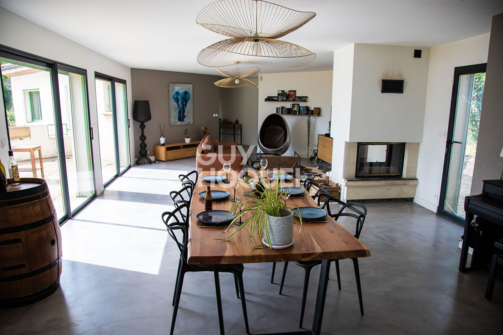 Maison  de caractère avec piscine Aubenas 157 m2