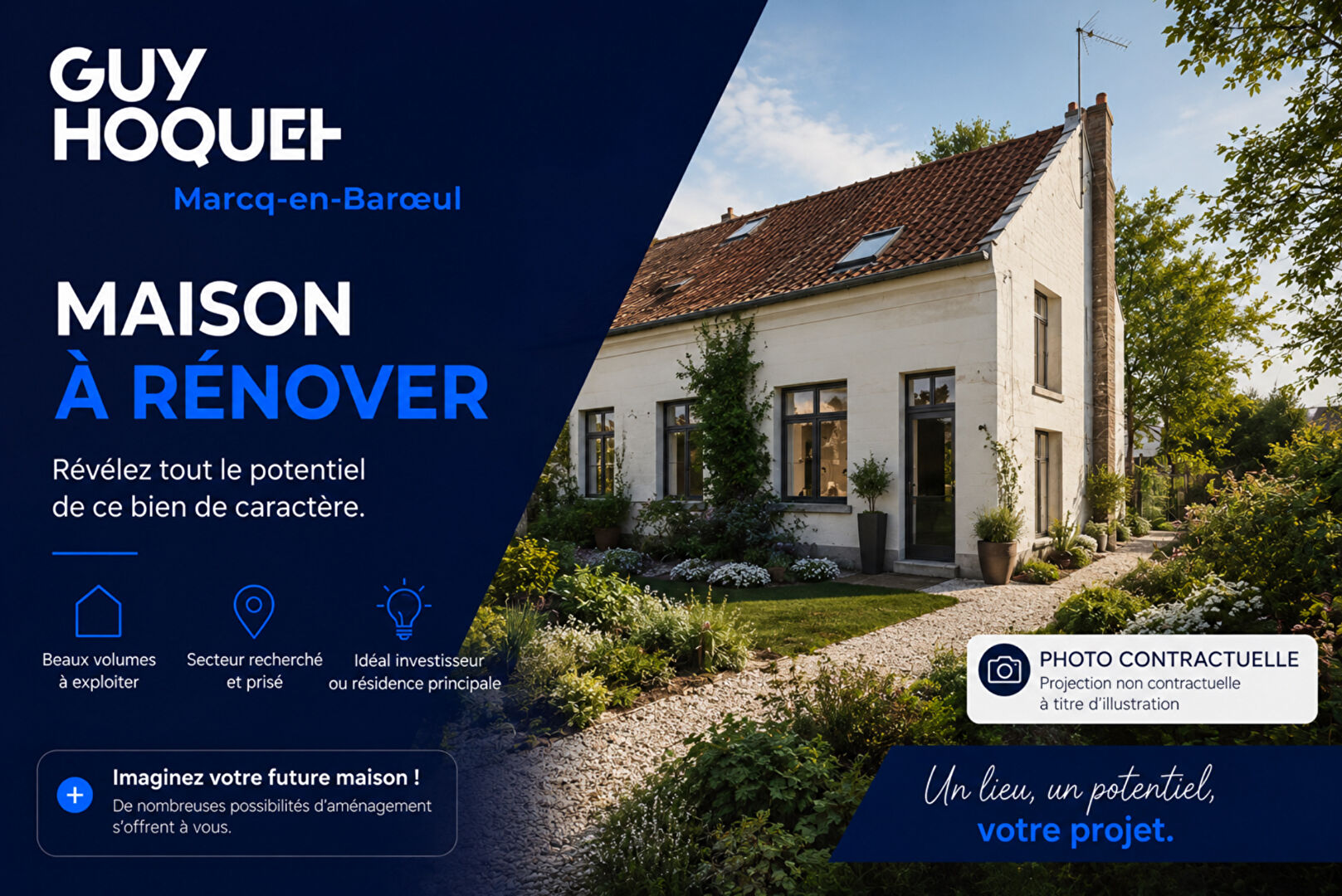 Maison Marcq En Baroeul 5 pièce(s) 150 m2