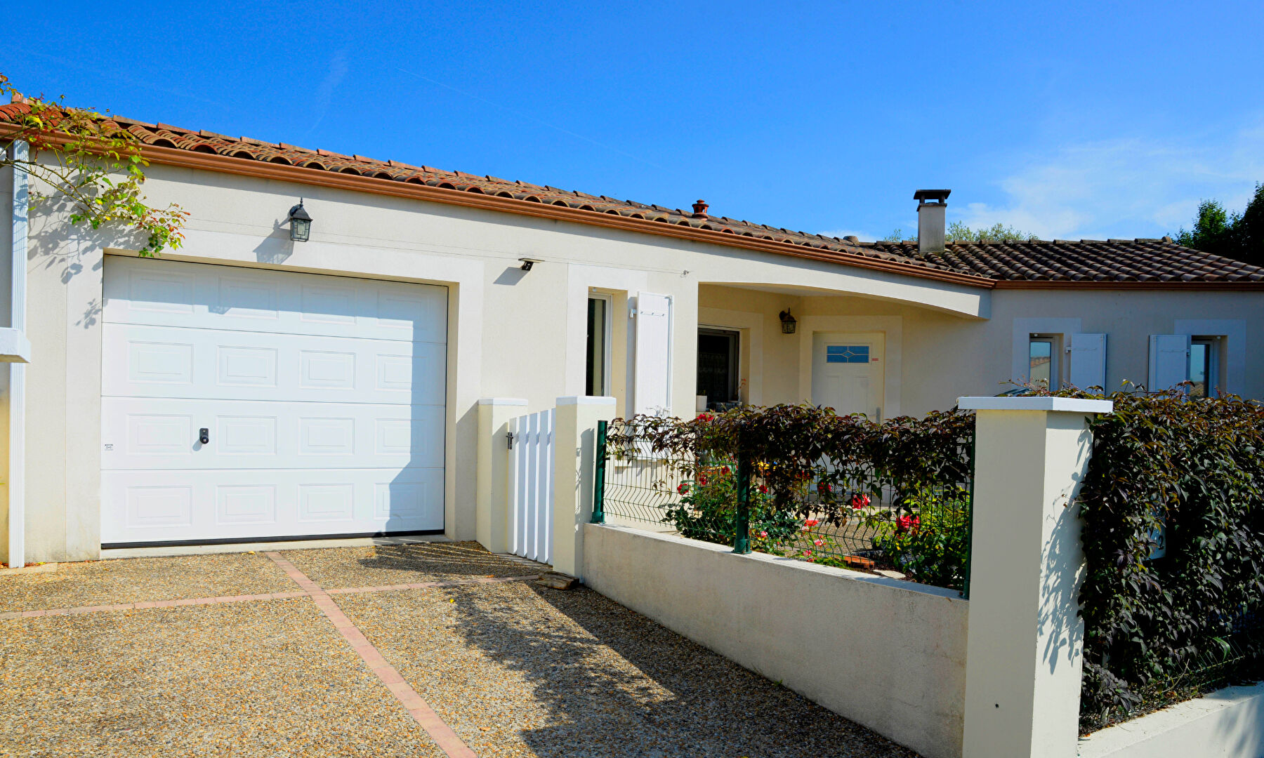 Maison Saintes plain-pied, 3 chambres - 1 bureau