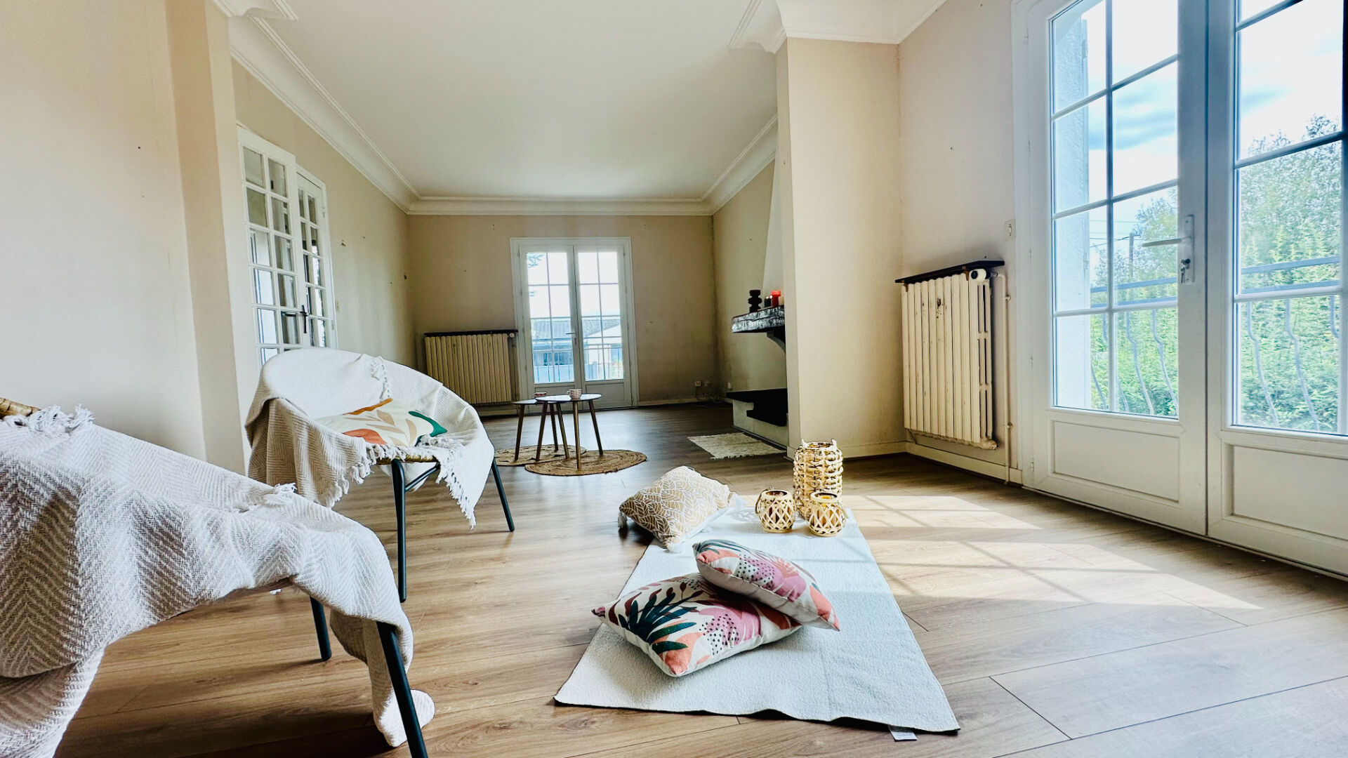 Maison, 3 chambres et 1 garage, Saintes