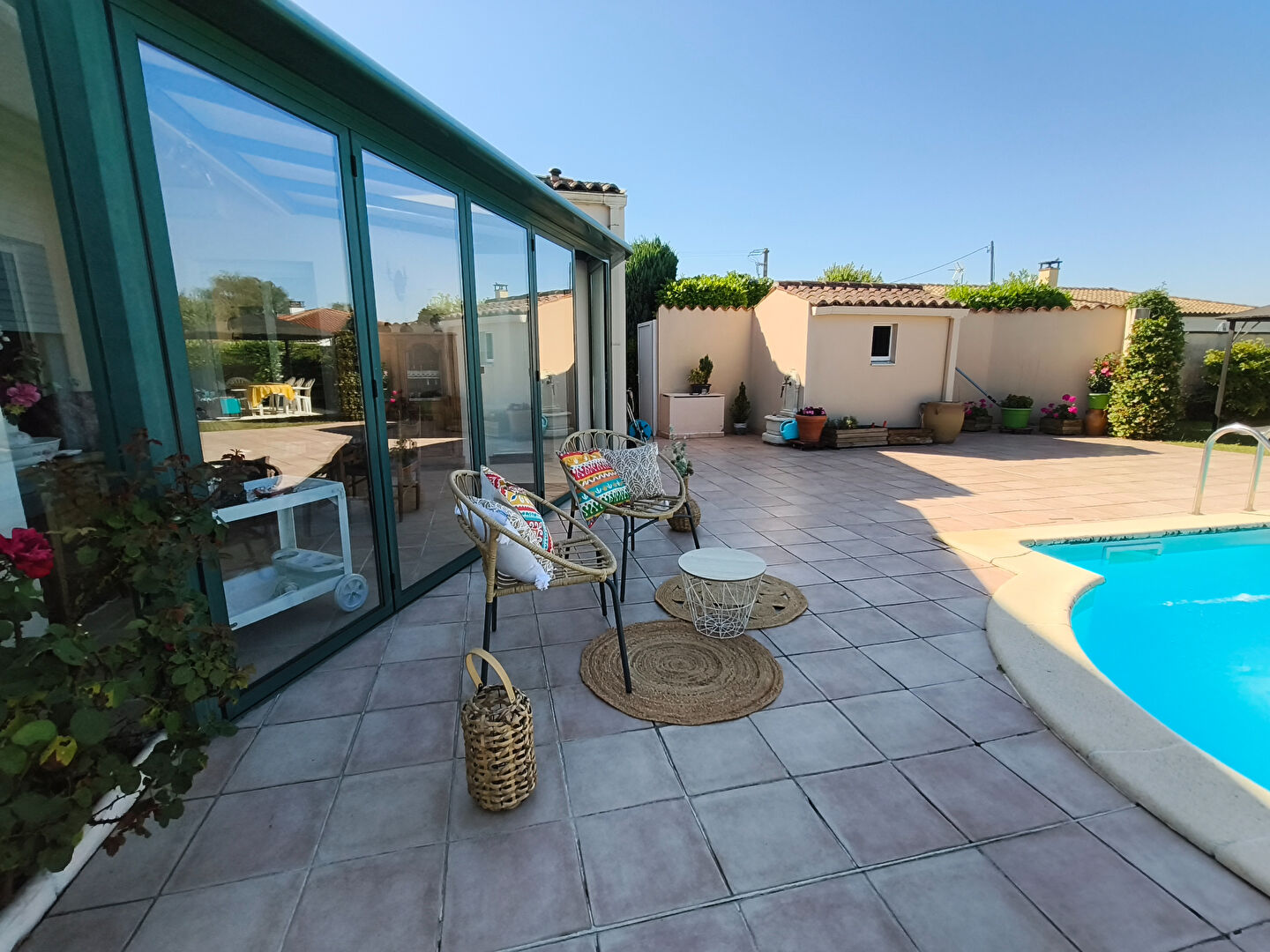 Maison Nieul Les Saintes 6 pièce(s) avec piscine.