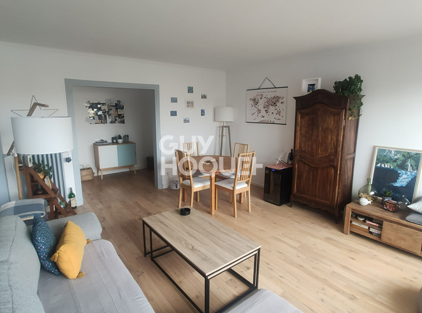 3 pièces 76 m2 2 chambres