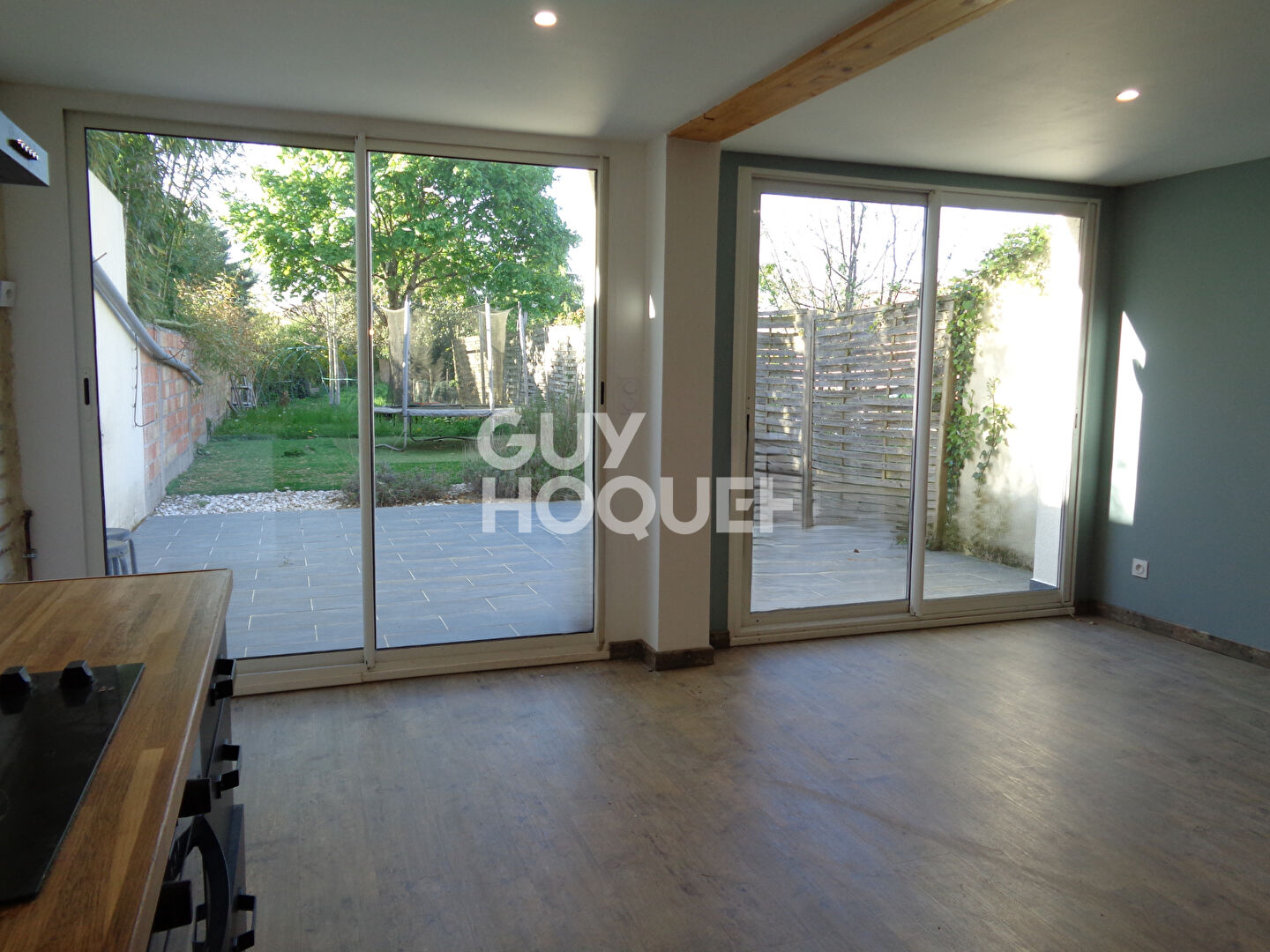 Maison de ville Marmande, 3 chambres et jardin.