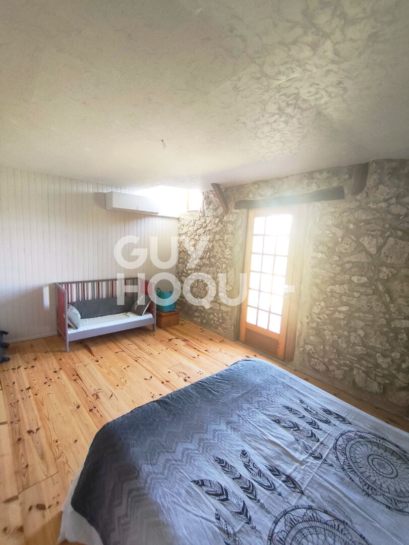 Maison en pierre 5 chambres avec piscine