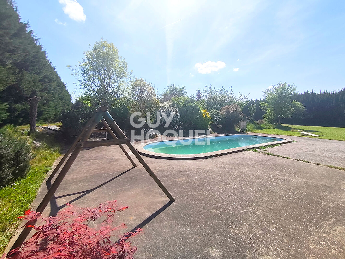 Maison en pierre 5 chambres avec piscine