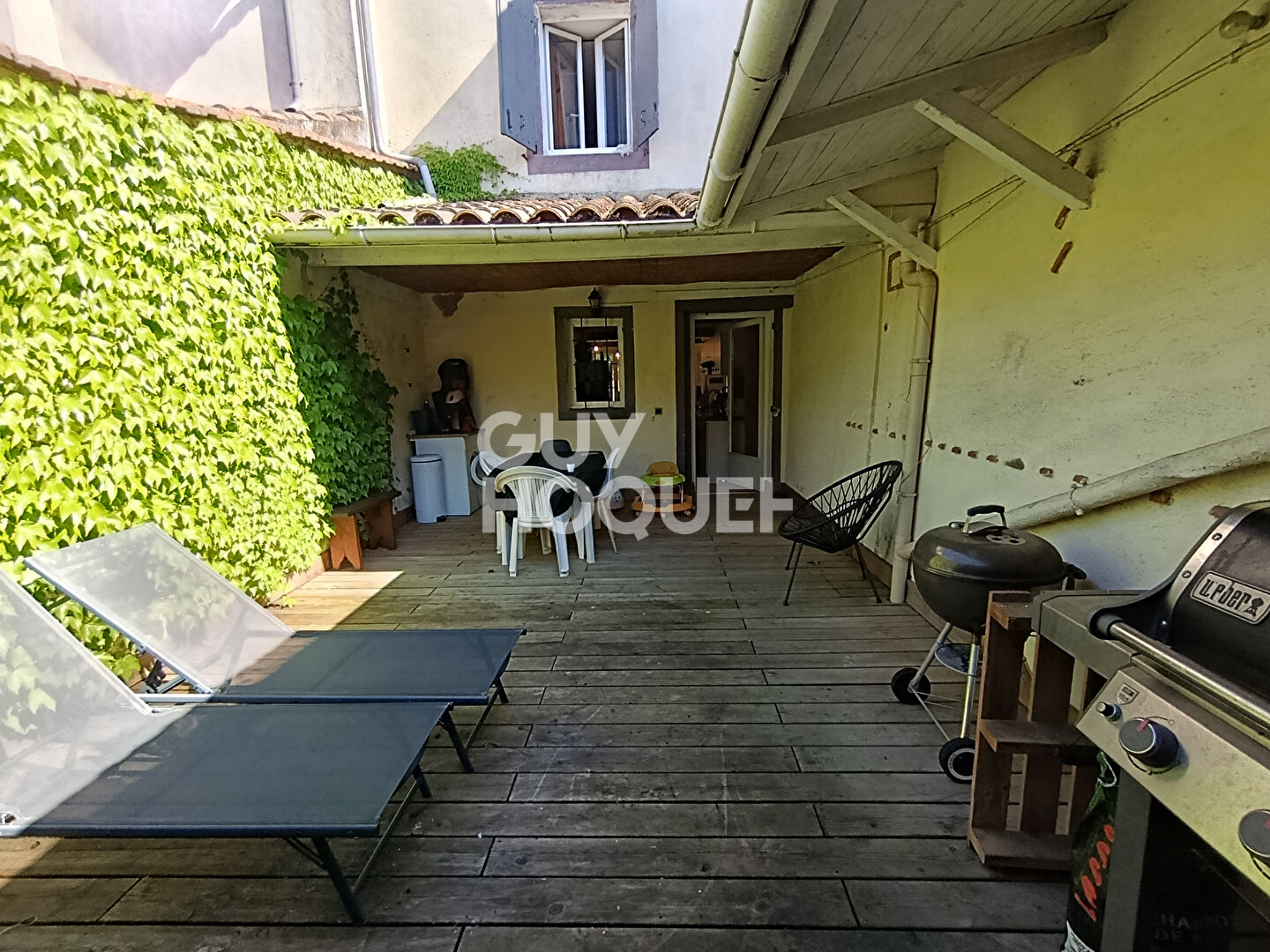 Maison Marmande avec  jolie terrasse sans vis à vis