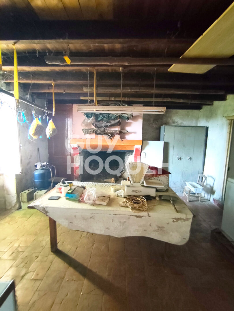 Grange à rénover avec vue dominante