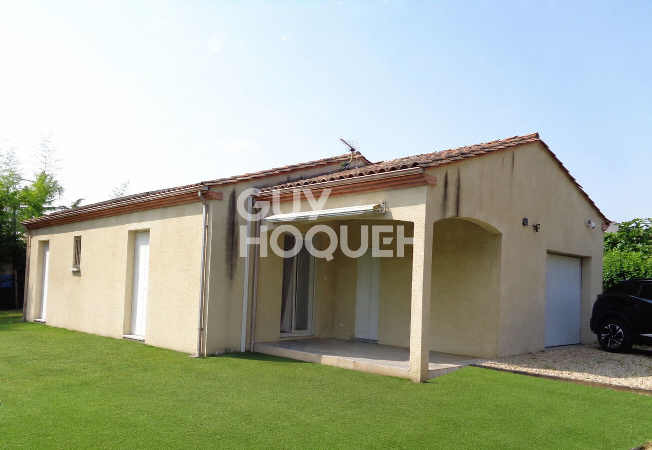Maison plain-pied Marmande 3 chambres/ garage/ jardin
