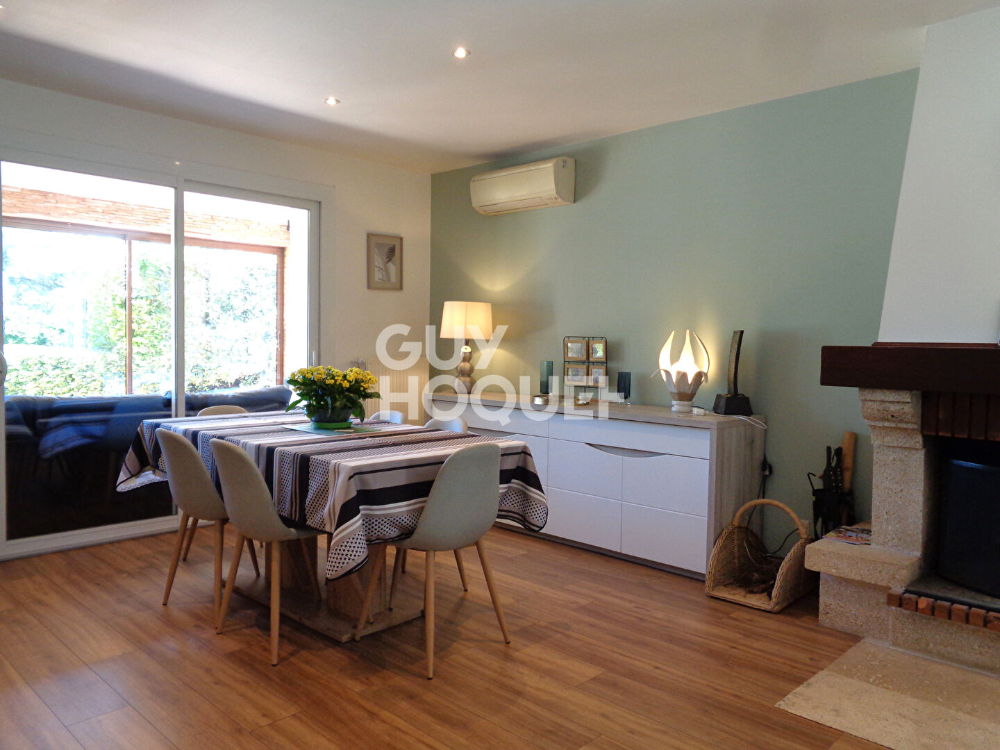 Villa entre Marmande et Casteljaloux 132 m2 / 3 chambres /garage / chalet /piscine et jardin