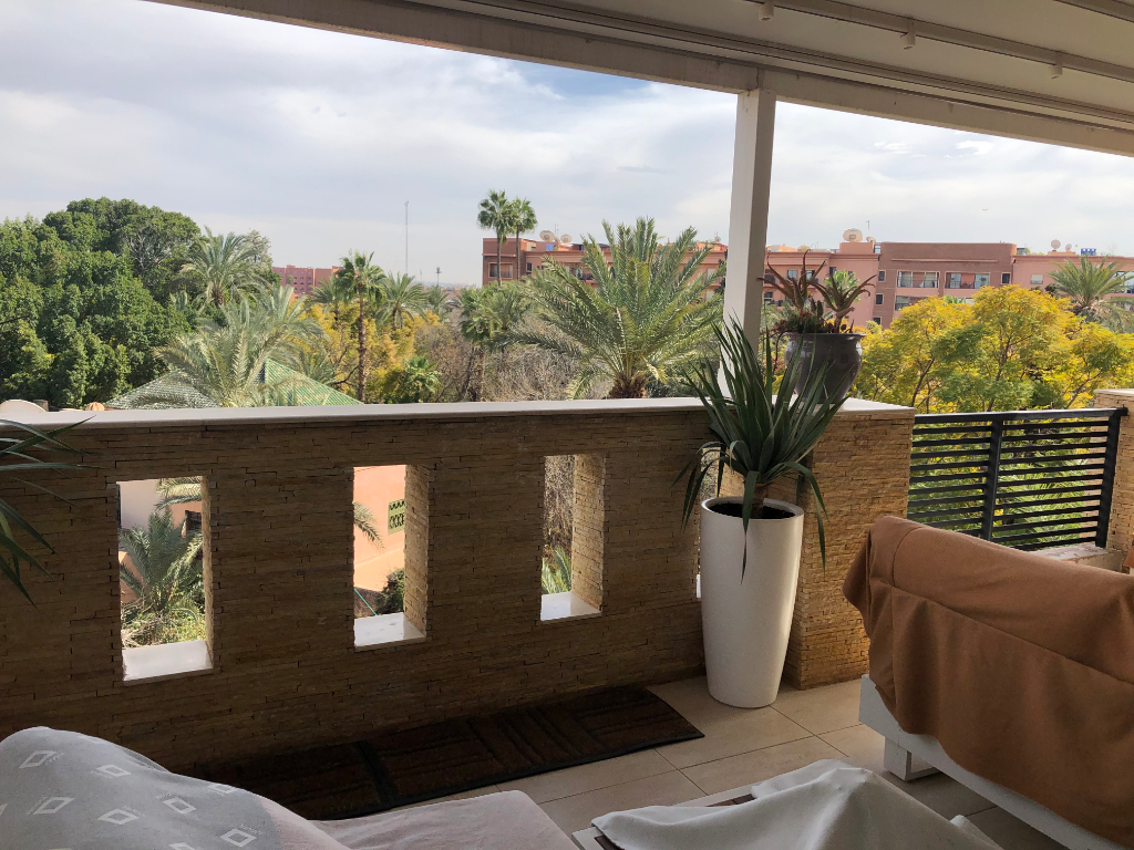 MARRAKECH : appartement F1 en vente