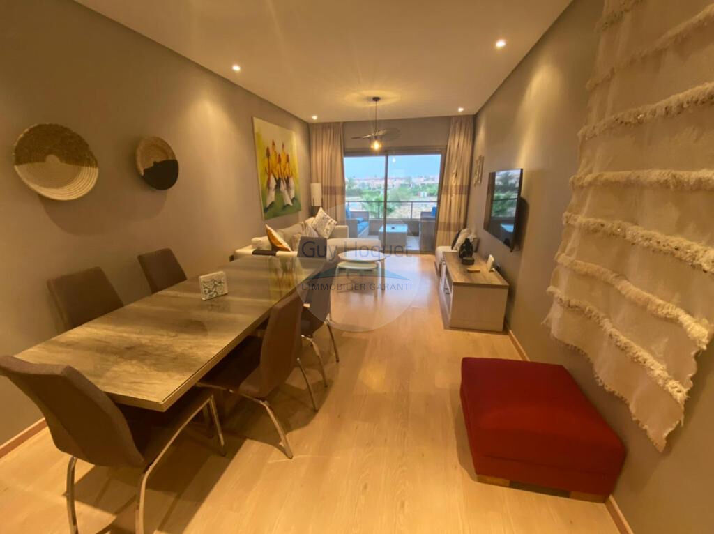 Location : appartement F3 à MARRAKECH