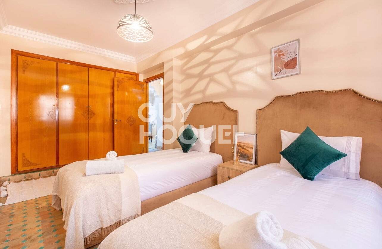 LOCATION : appartement 3 pièces (102 m²) à GUELIZ.